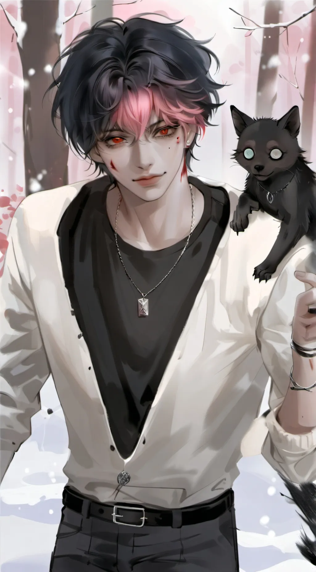 ai character: mha cringe.. background