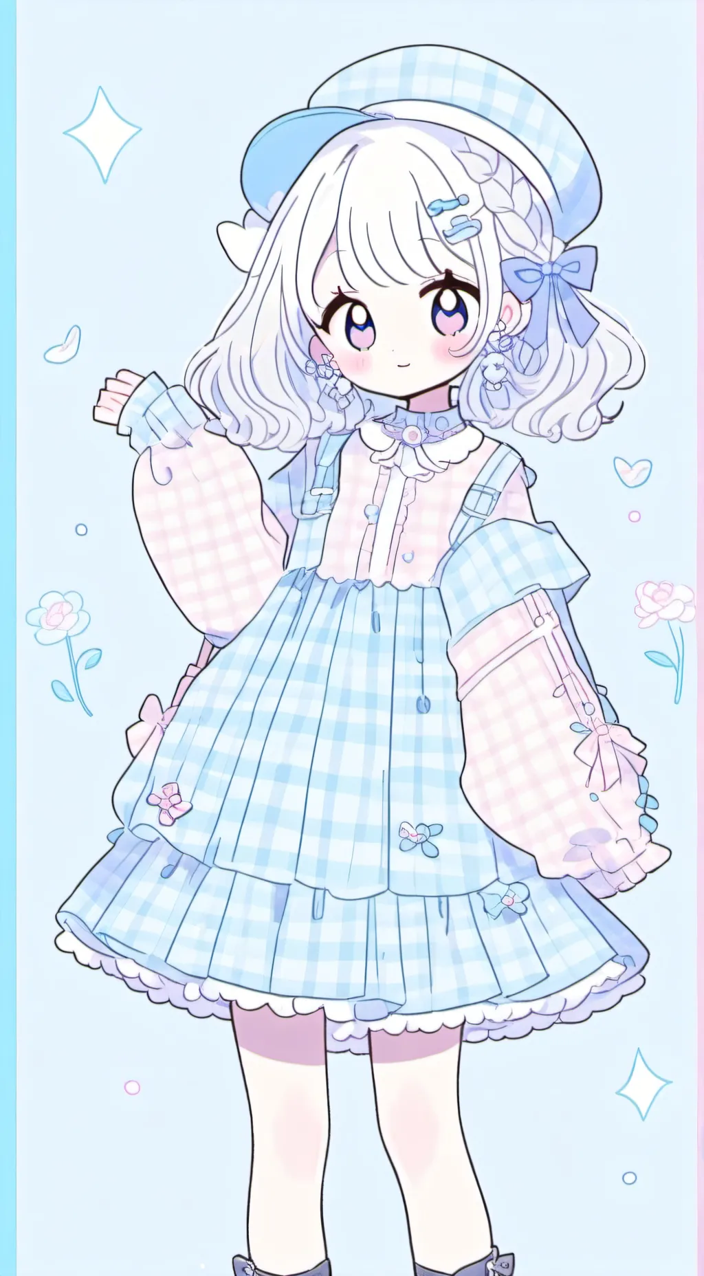 ai character: MHA VACUNA!! background