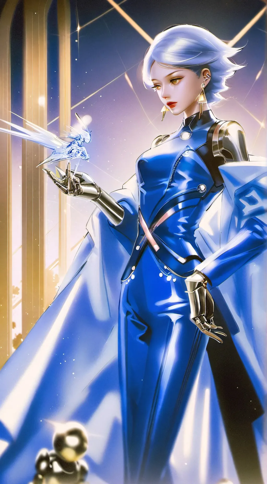 ai character: dandy x glisten background