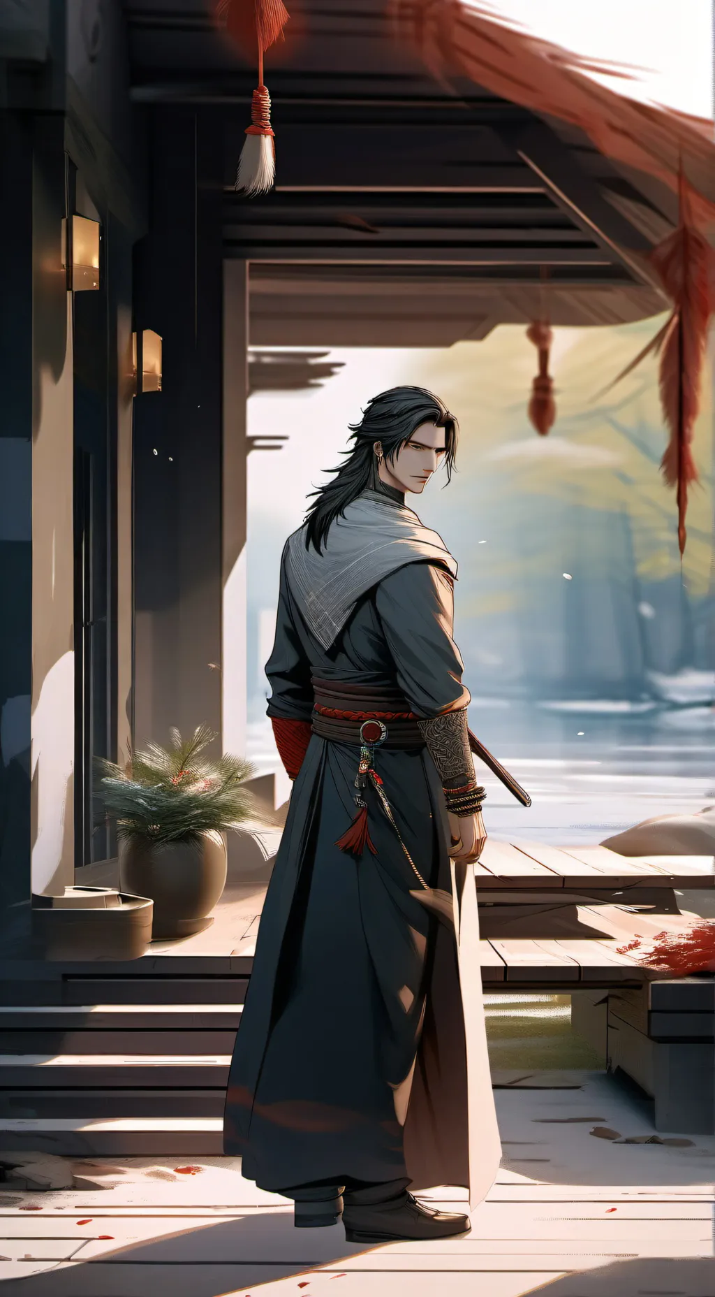 ai character: Jake  background