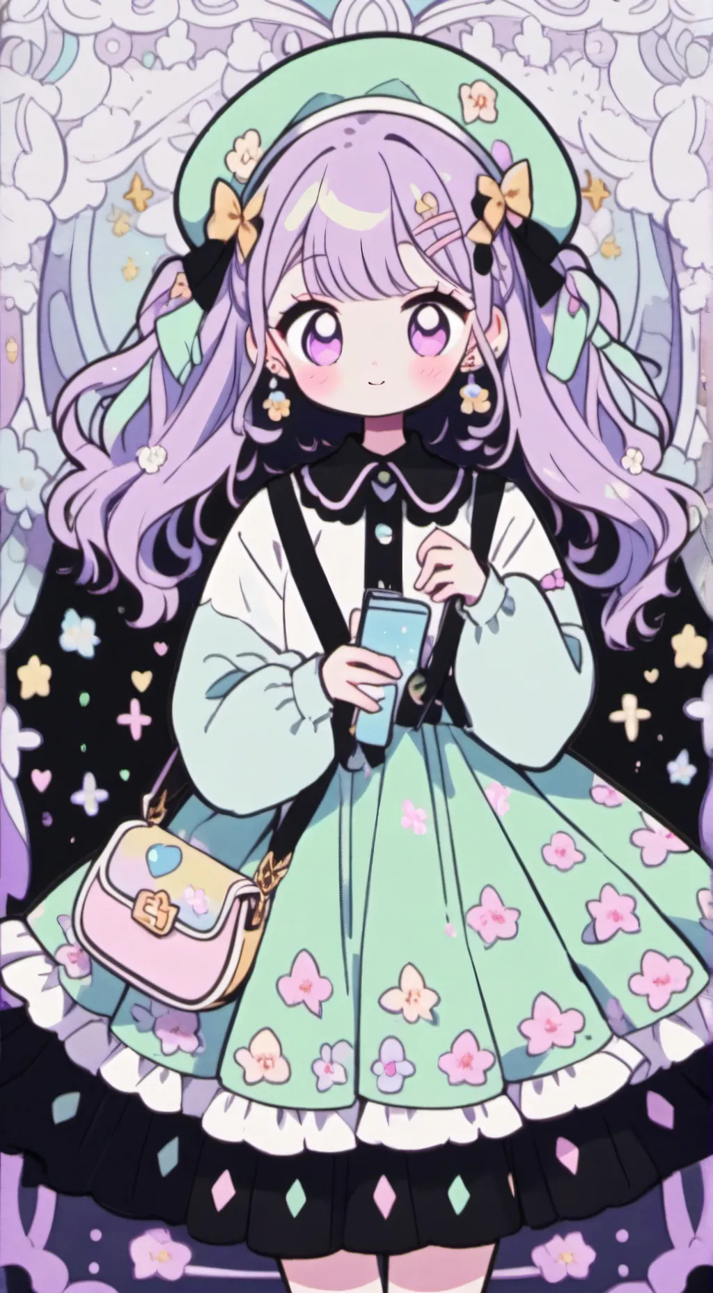 ai character: ☟ ☟ ☟ background