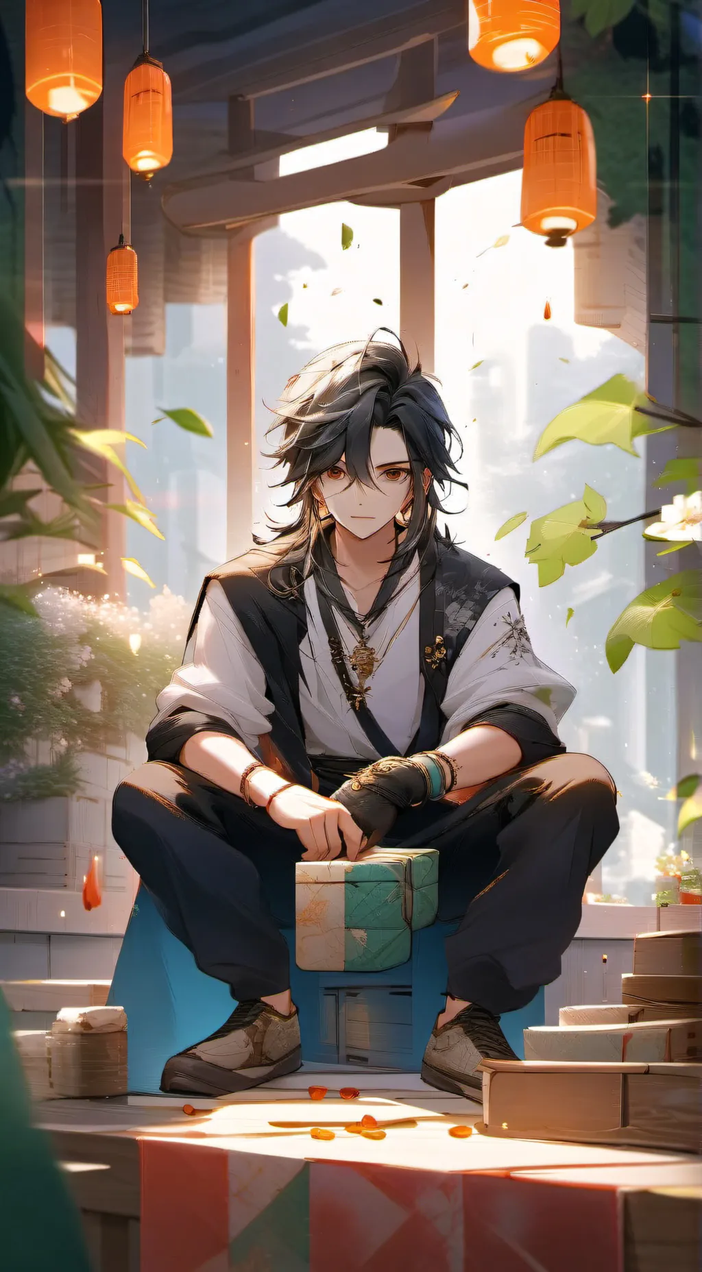 ai character: Luke's brother background