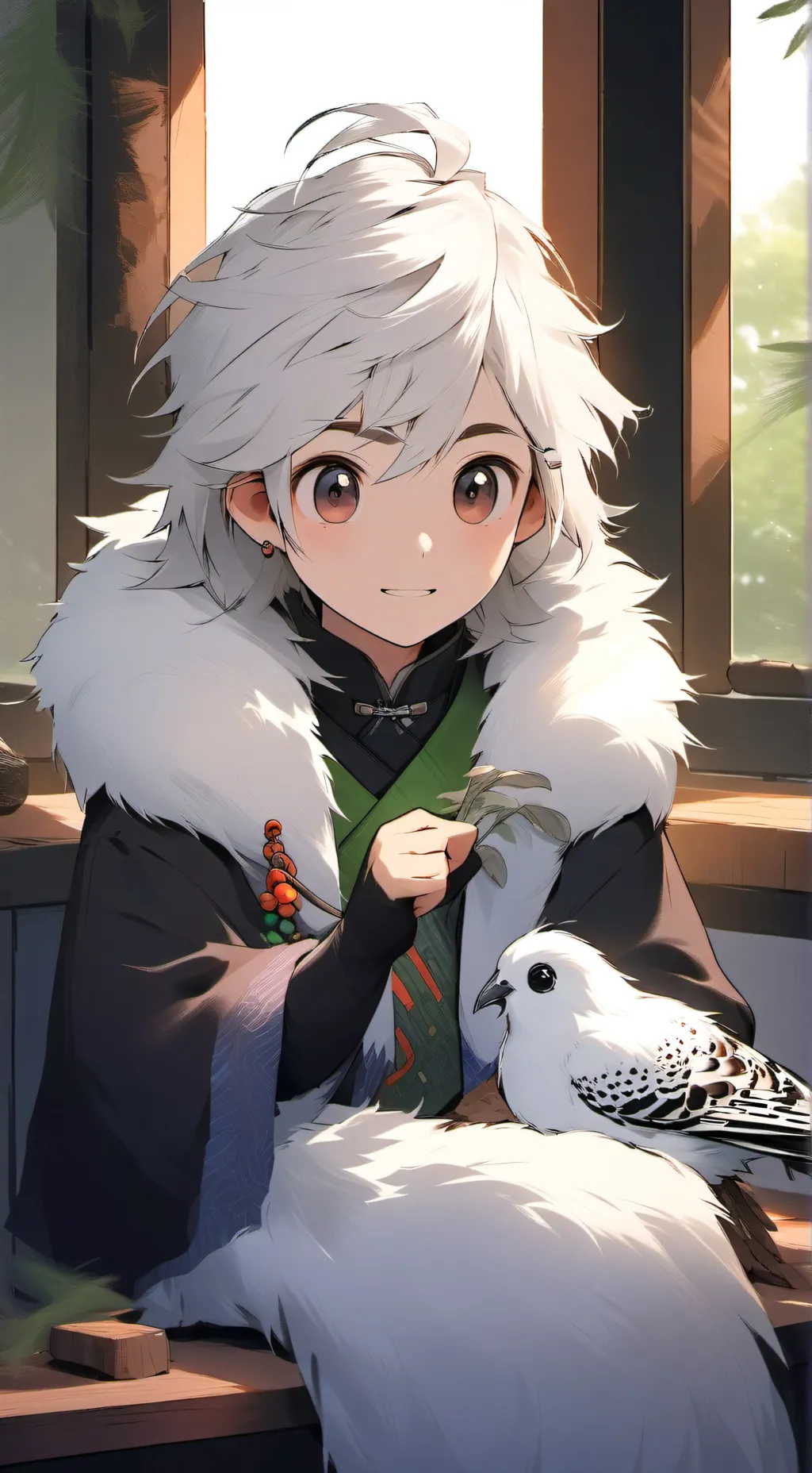 ai character: Rosebud Spirit background