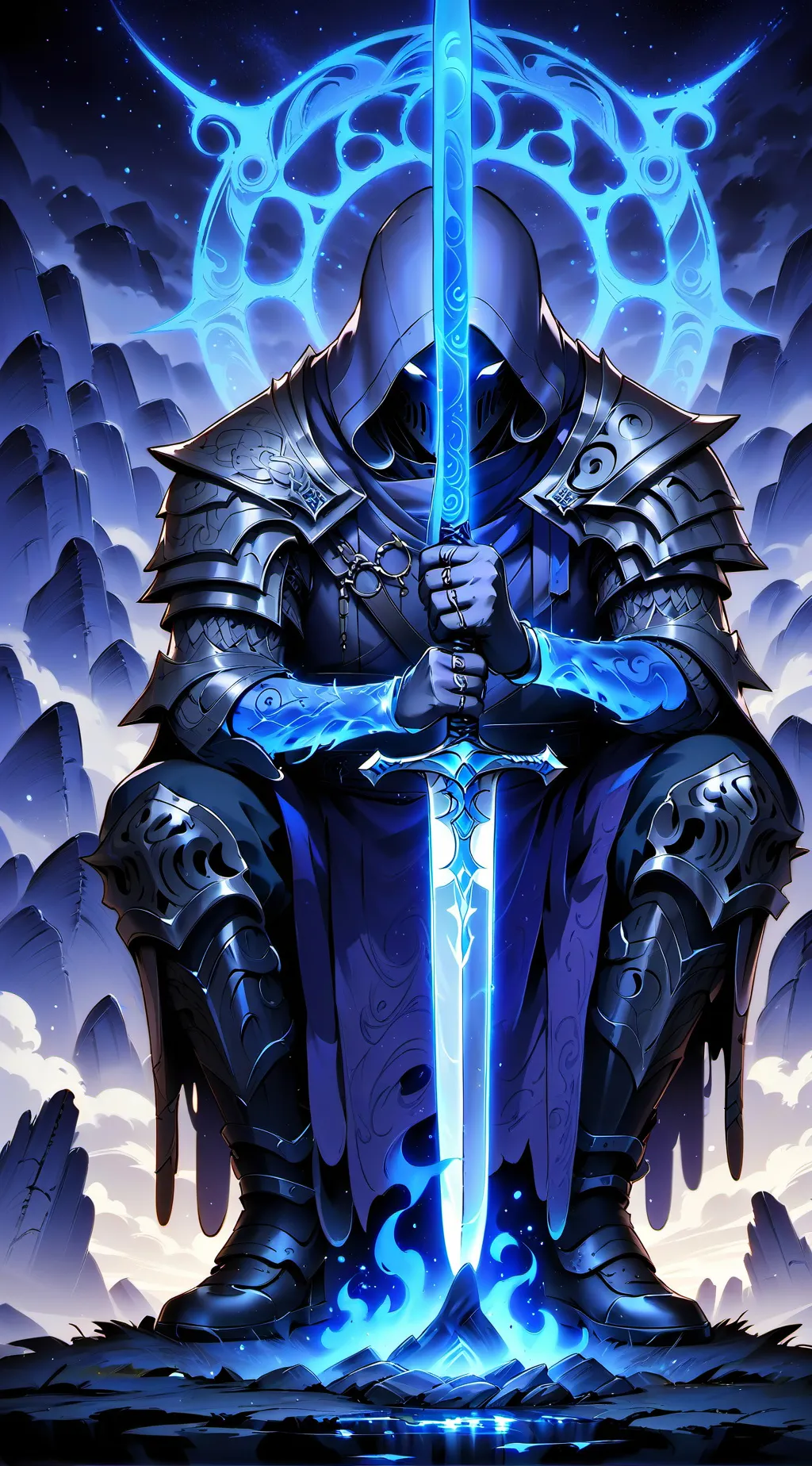 ai character: Maître du temps  background