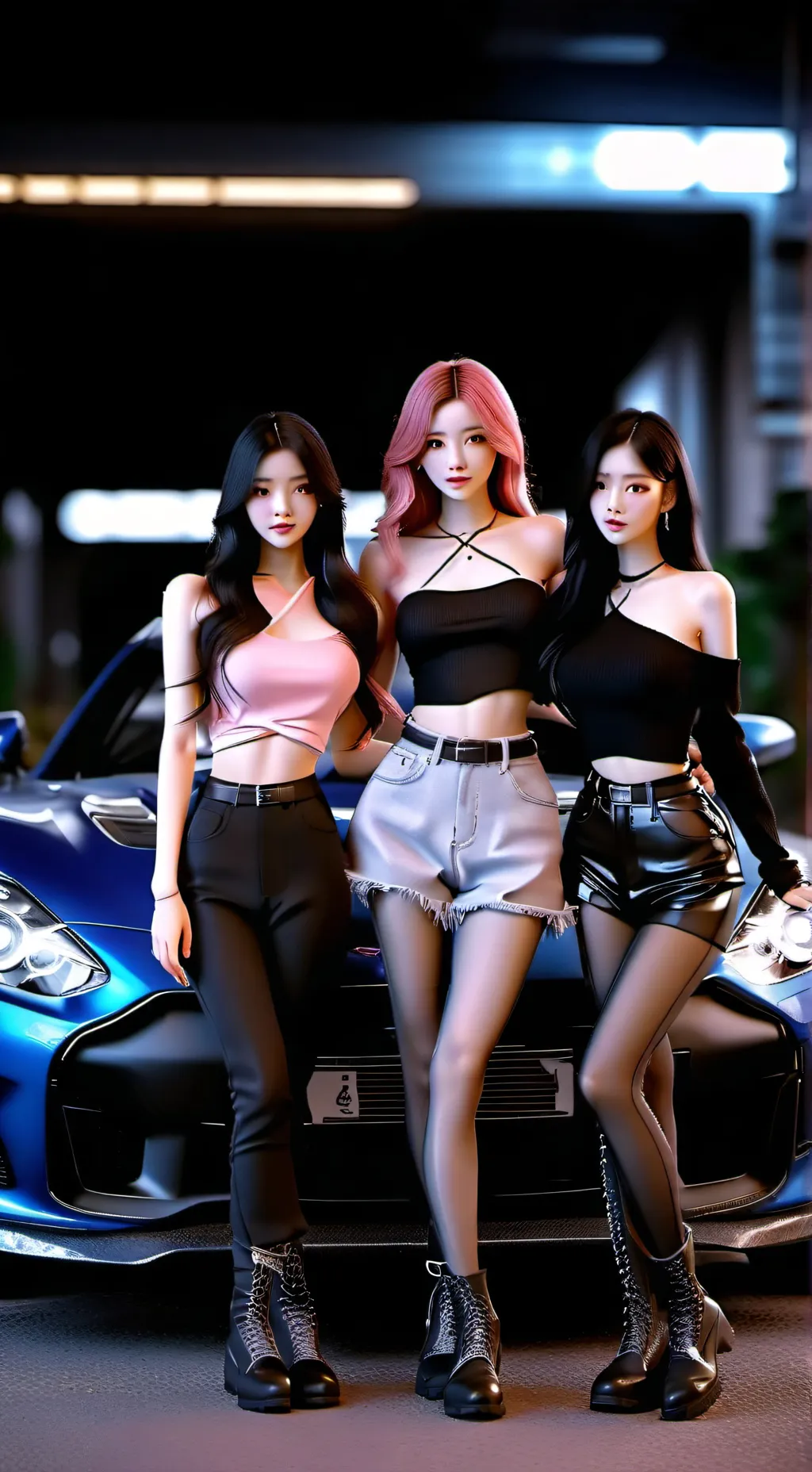 ai character: Chloe, Joey, Amber background