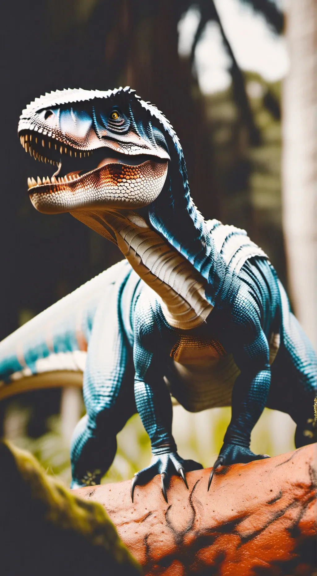 ai character: Jurassic World background