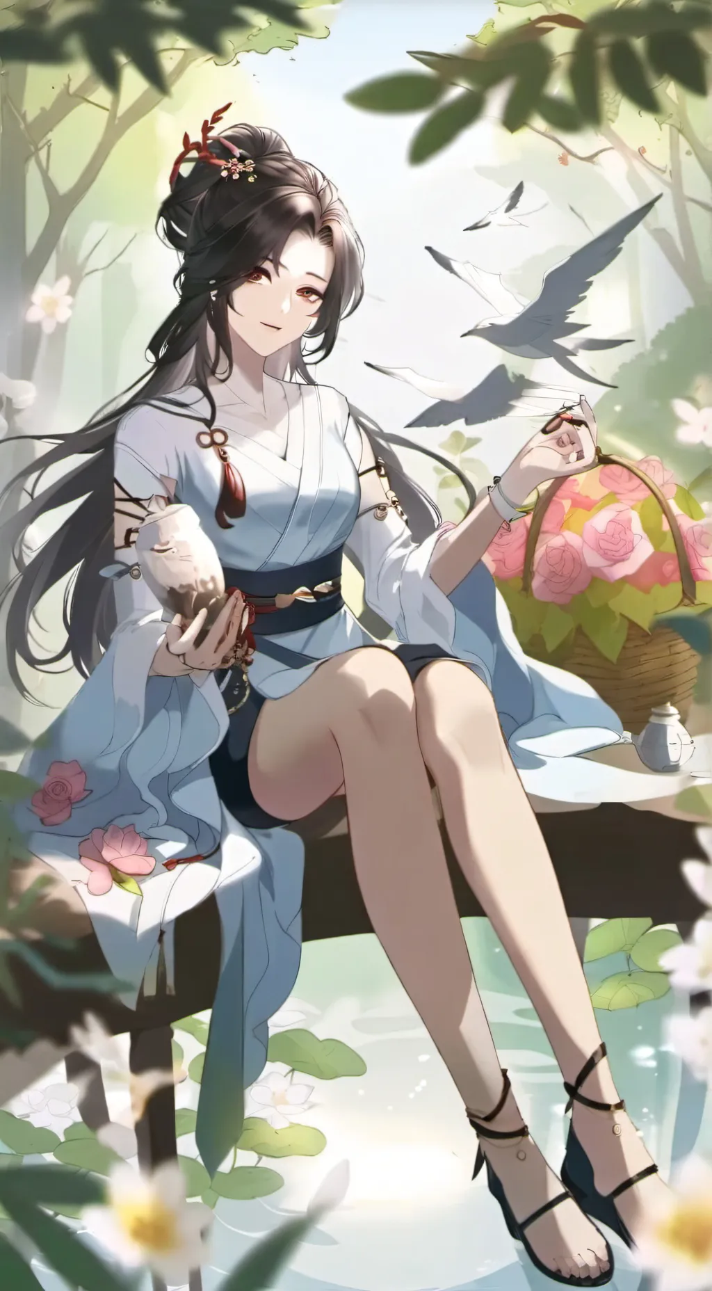 ai character: Sophie  background