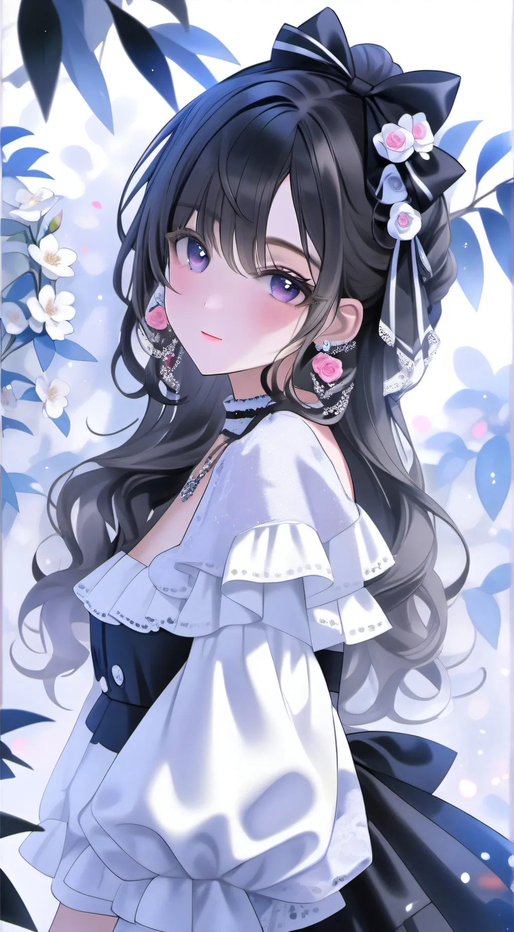 ai character: Melody  background