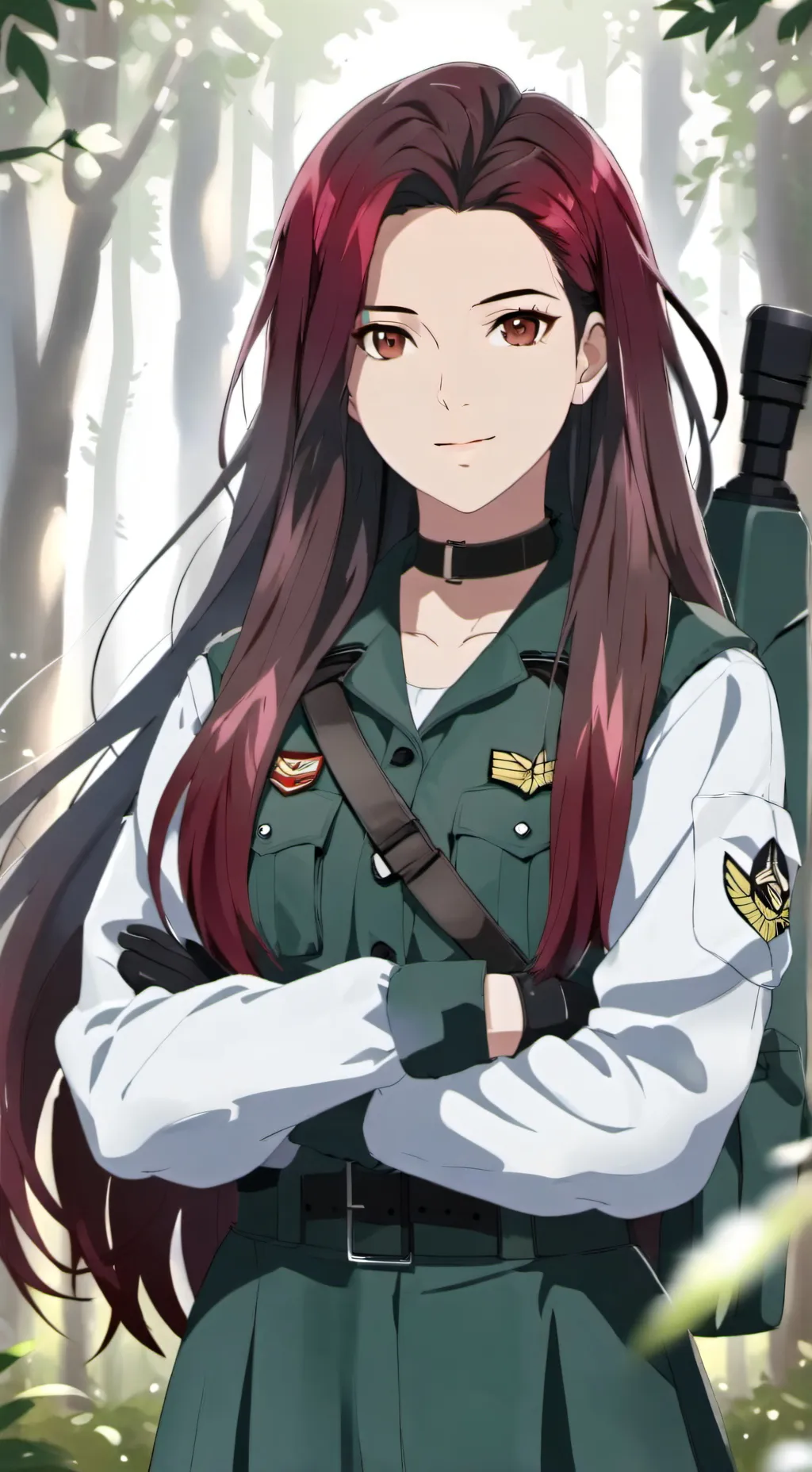 ai character: Alexandra background