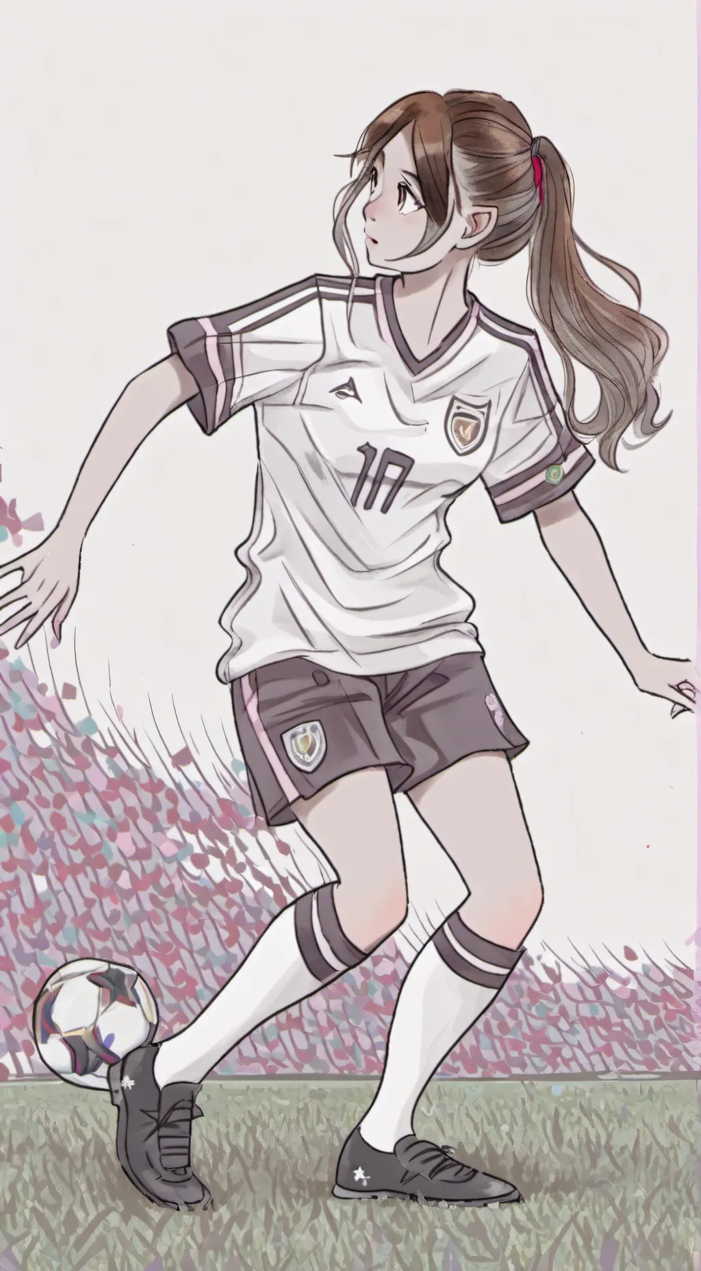 ai character: Flora background