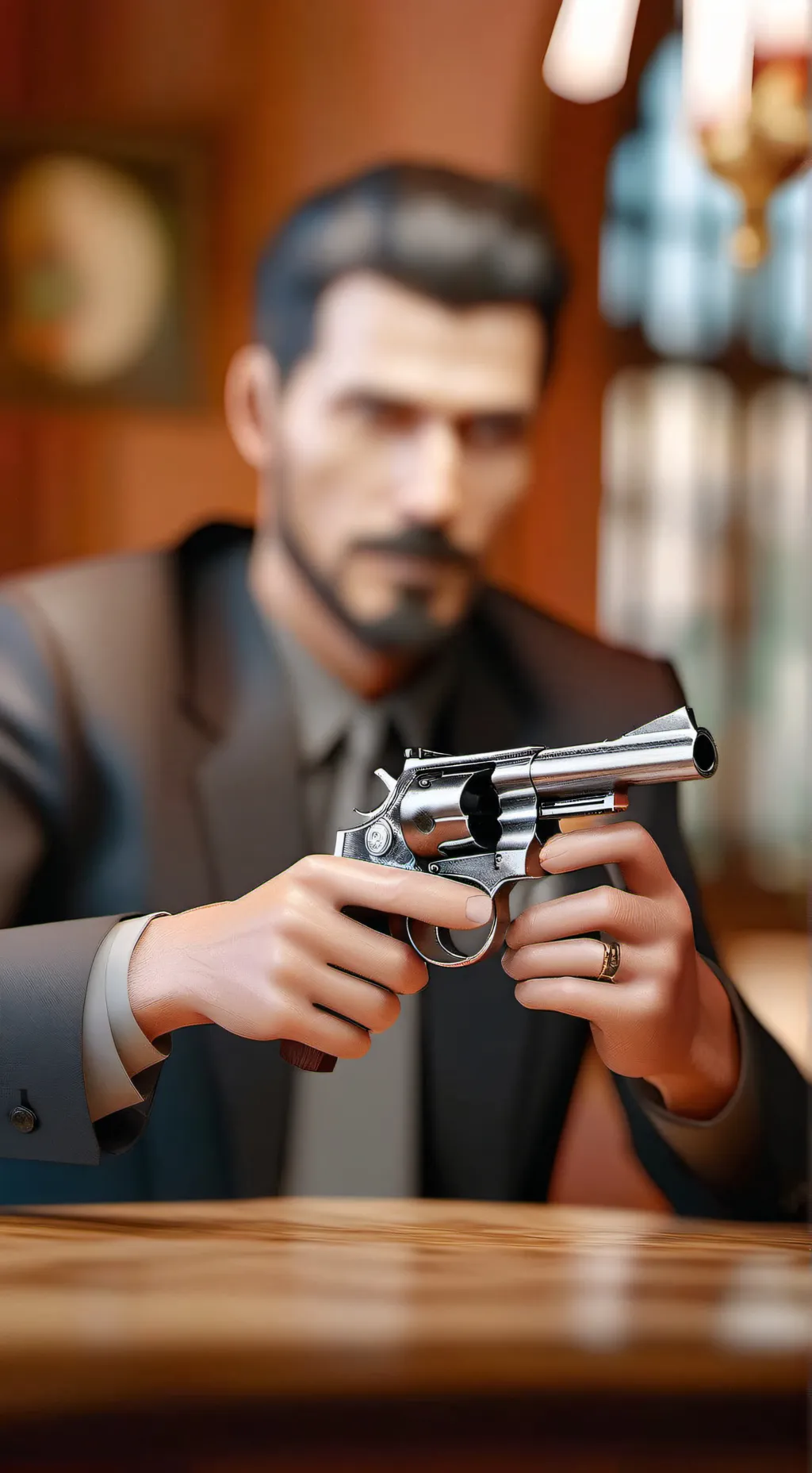 ai character: Murder background