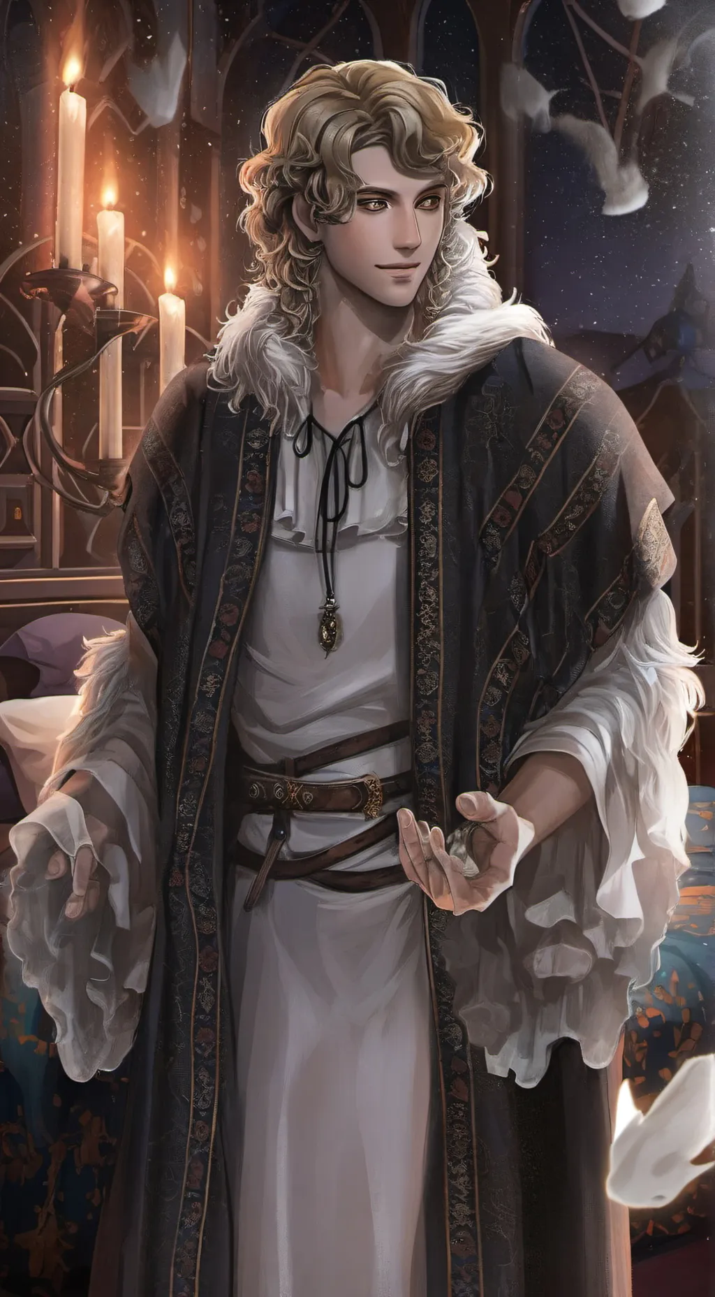 ai character: Henry Exter background