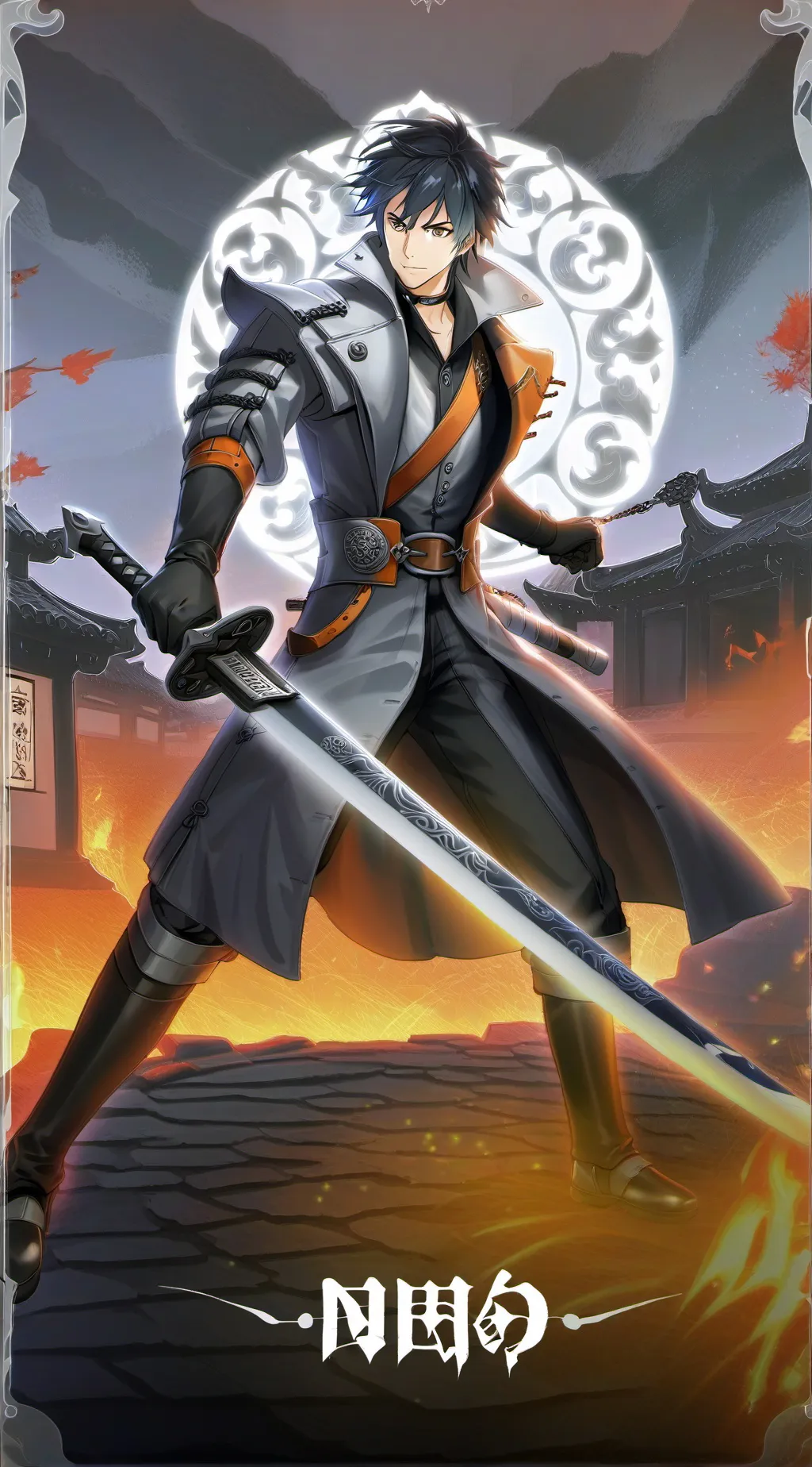 ai character: Rean Schwarzer background