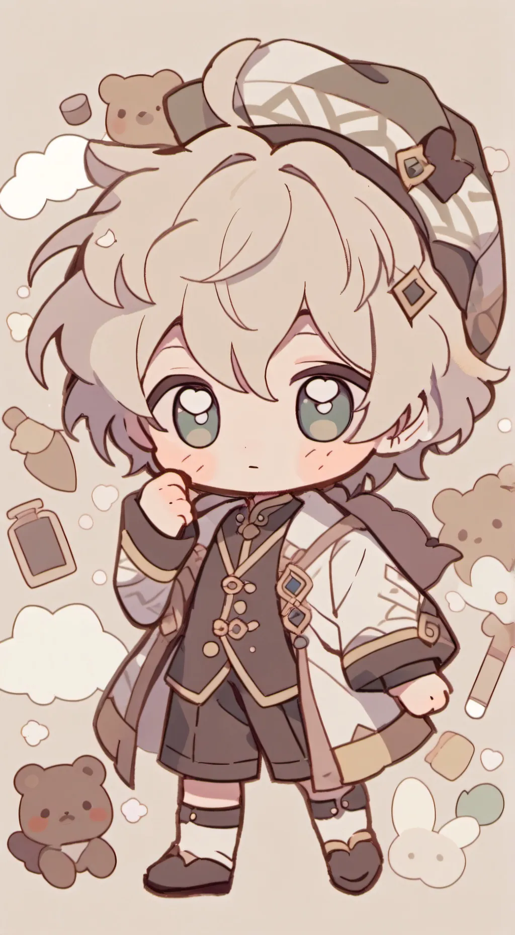 ai character: ✨Baby boy✨ background