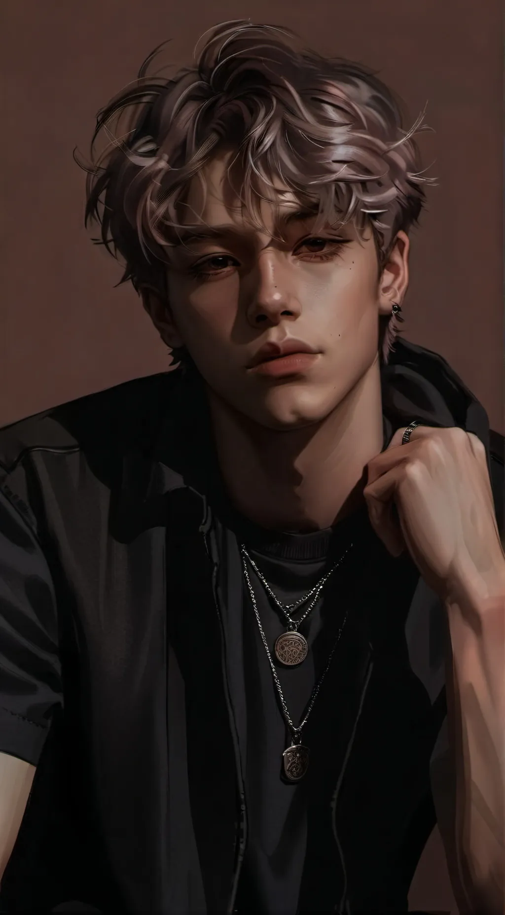 ai character: Axel 🥀✨️ background