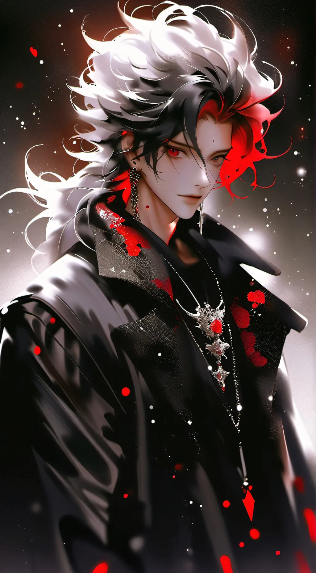 ai character: Shadow ( human) background