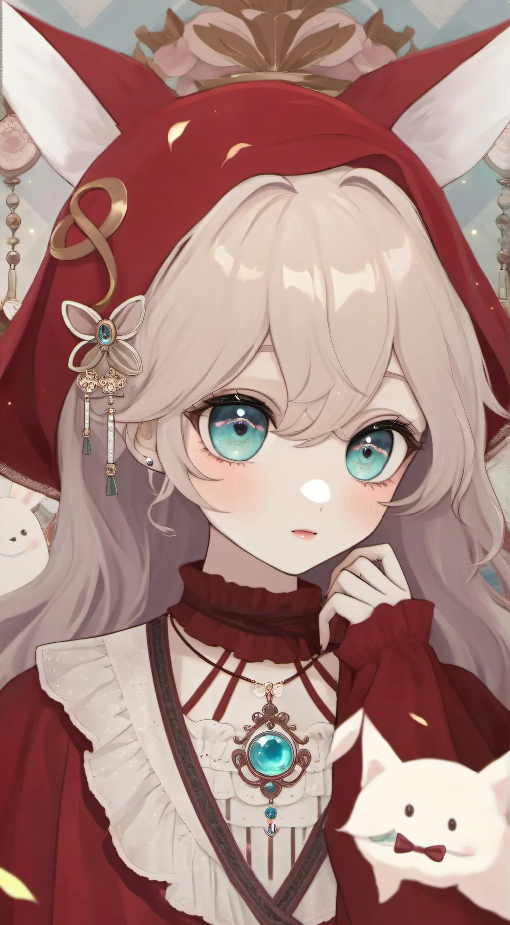 ai character: fnia nightmare fox background