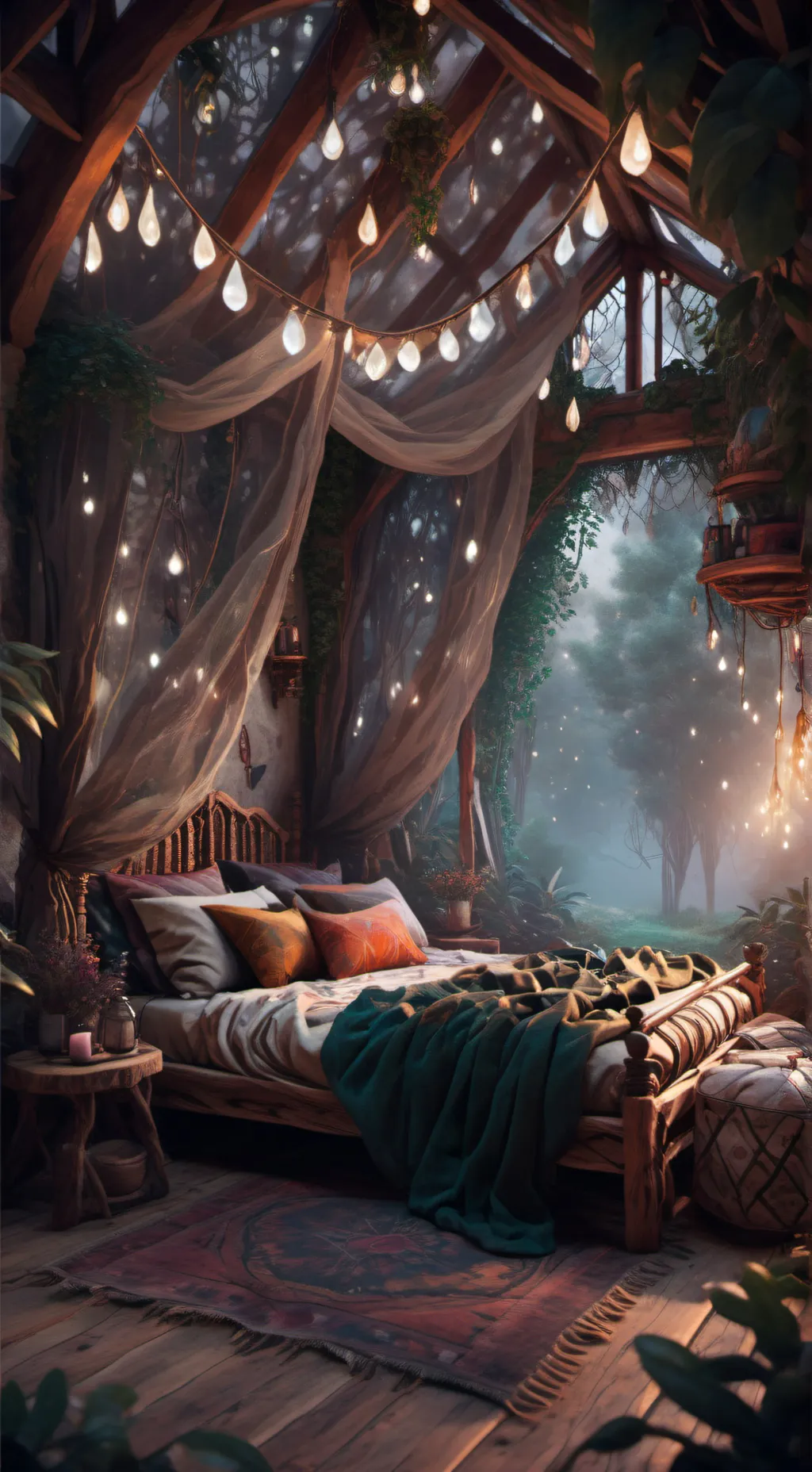 ai character: ⚡ -SLEEPOVER!- ⚡ background