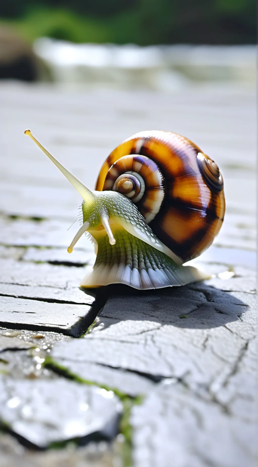 ai character: gaijin snail background