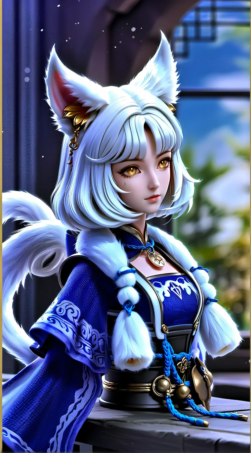 ai character: Scent Chasing Spirit background