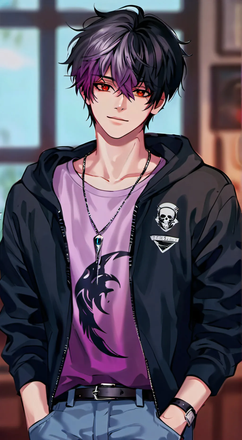 ai character: niko background