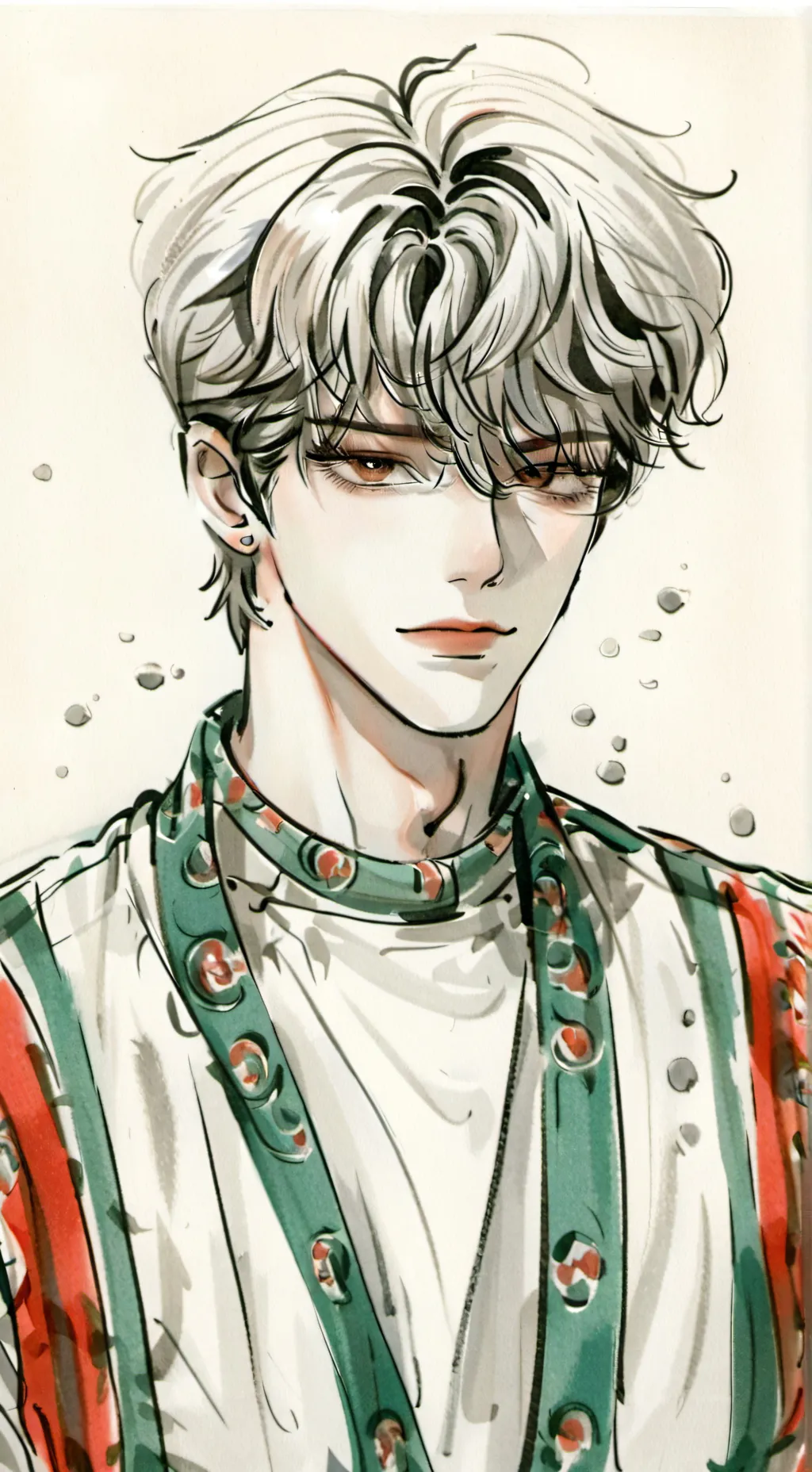 ai character: Mark background