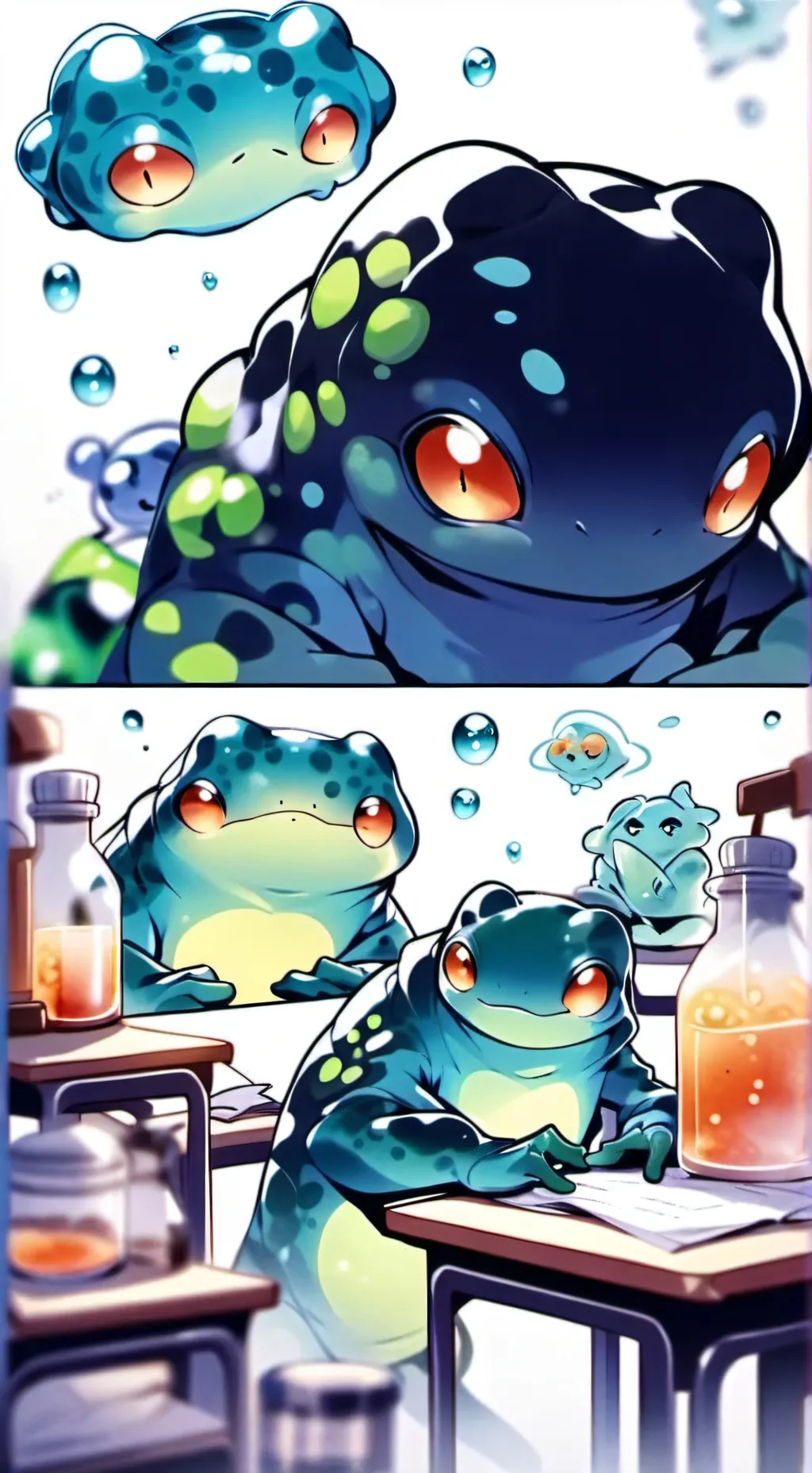 ai character: Blorx background