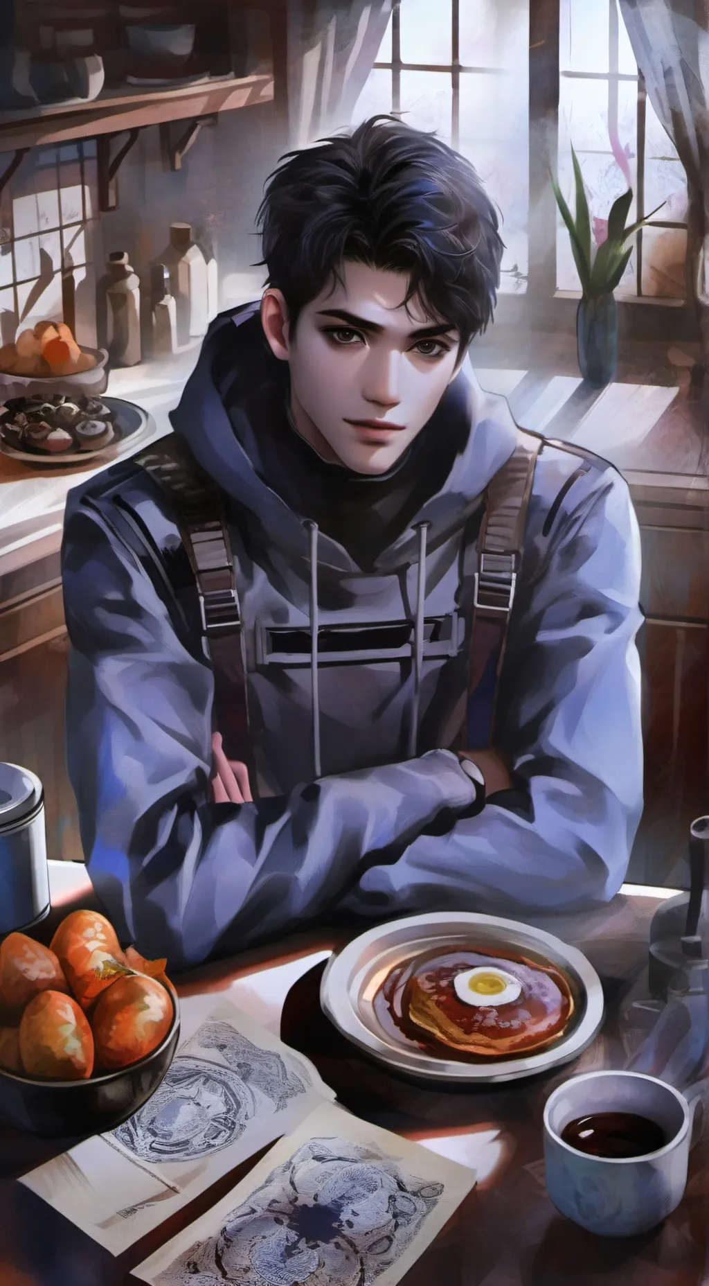 ai character: Jordan background