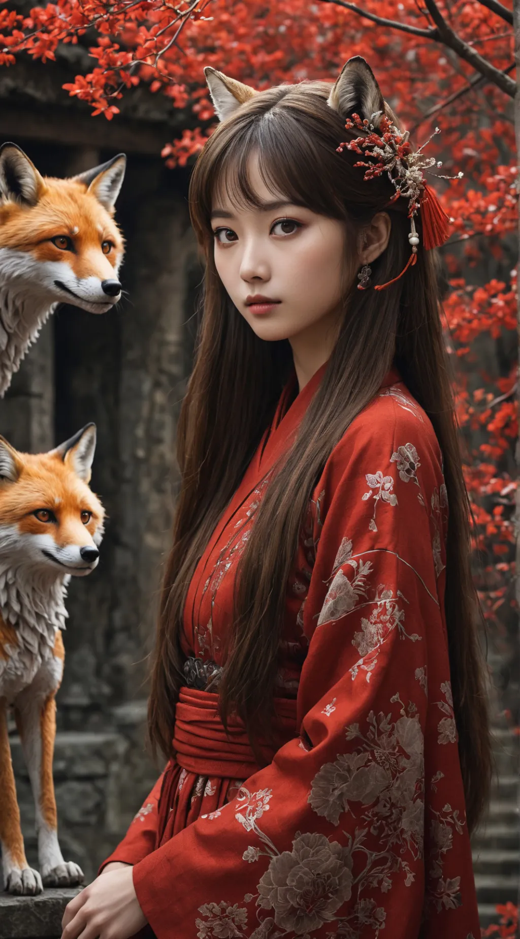 ai character: Kira background