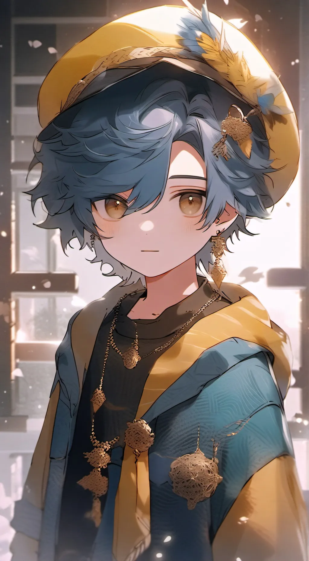 ai character: Baby saja background