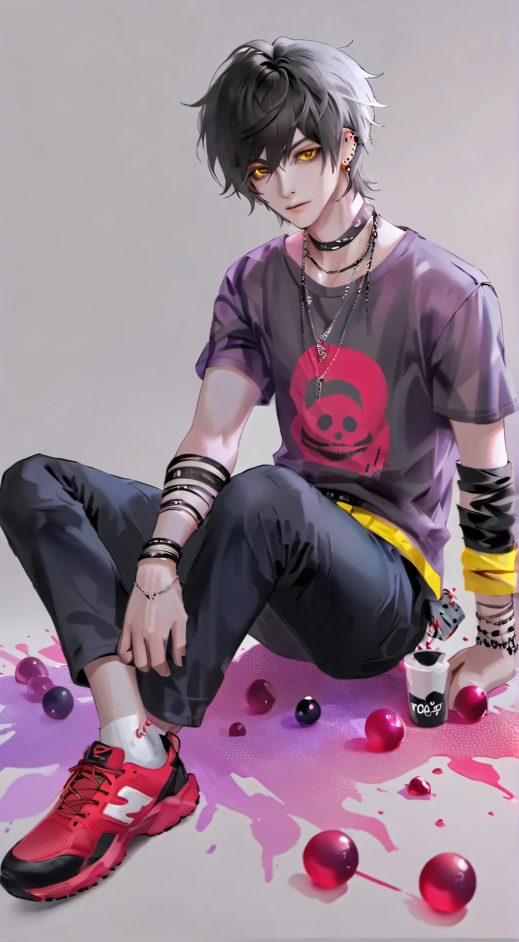 ai character: Leo background