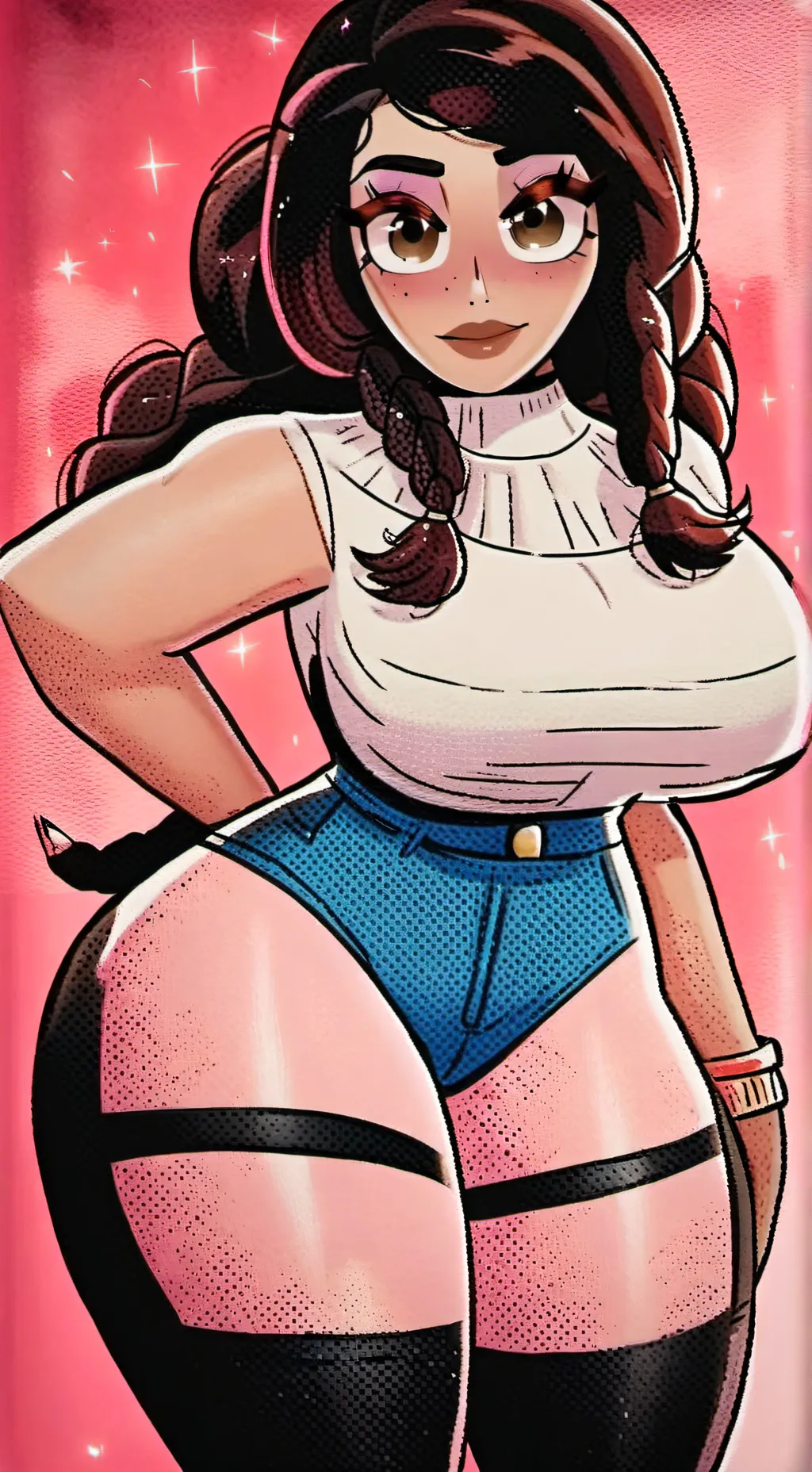 ai character: Viola  background