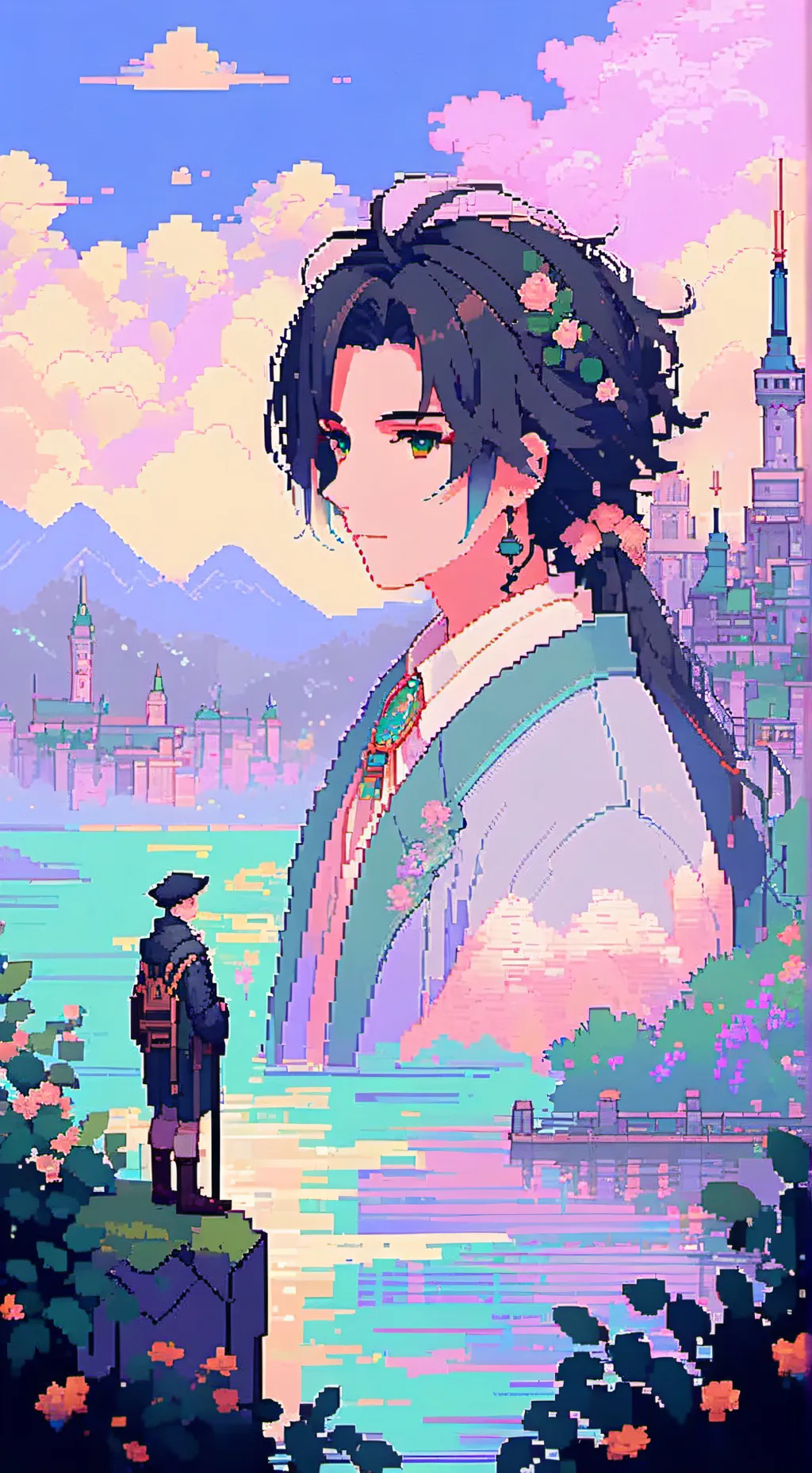 ai character: Мэнзем background