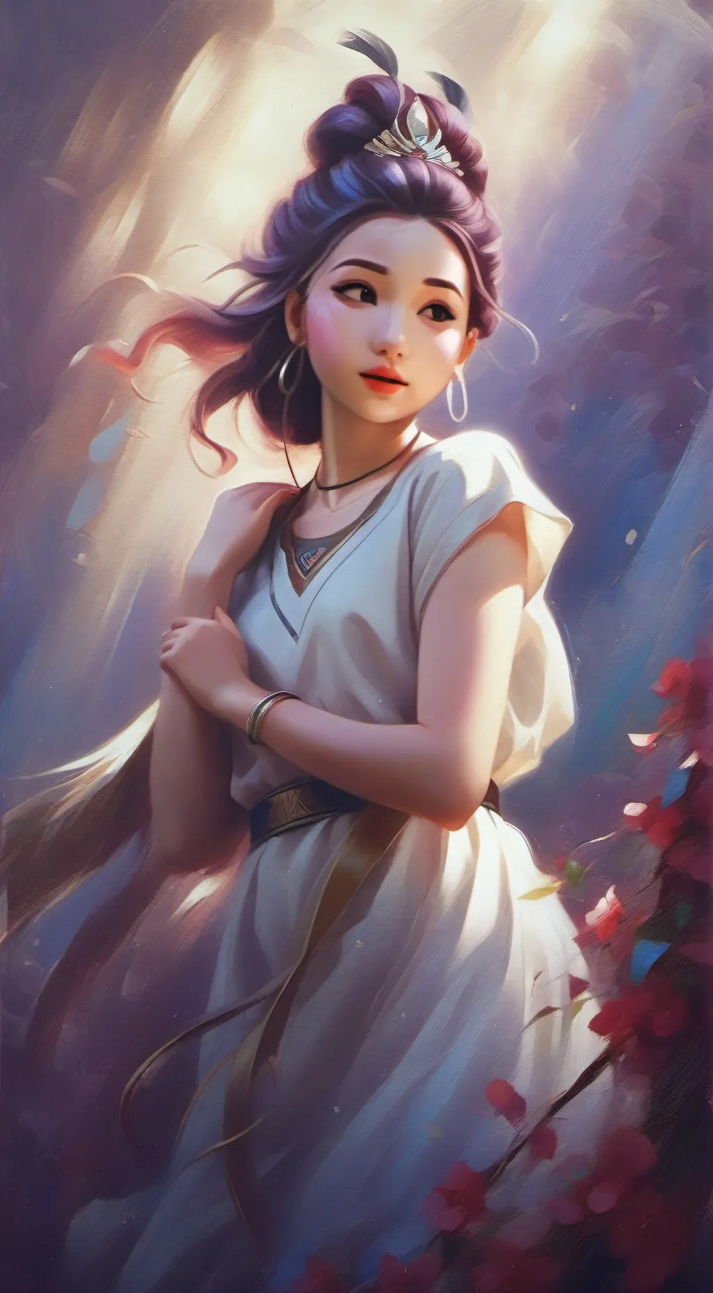 ai character: ★Rumi★ background