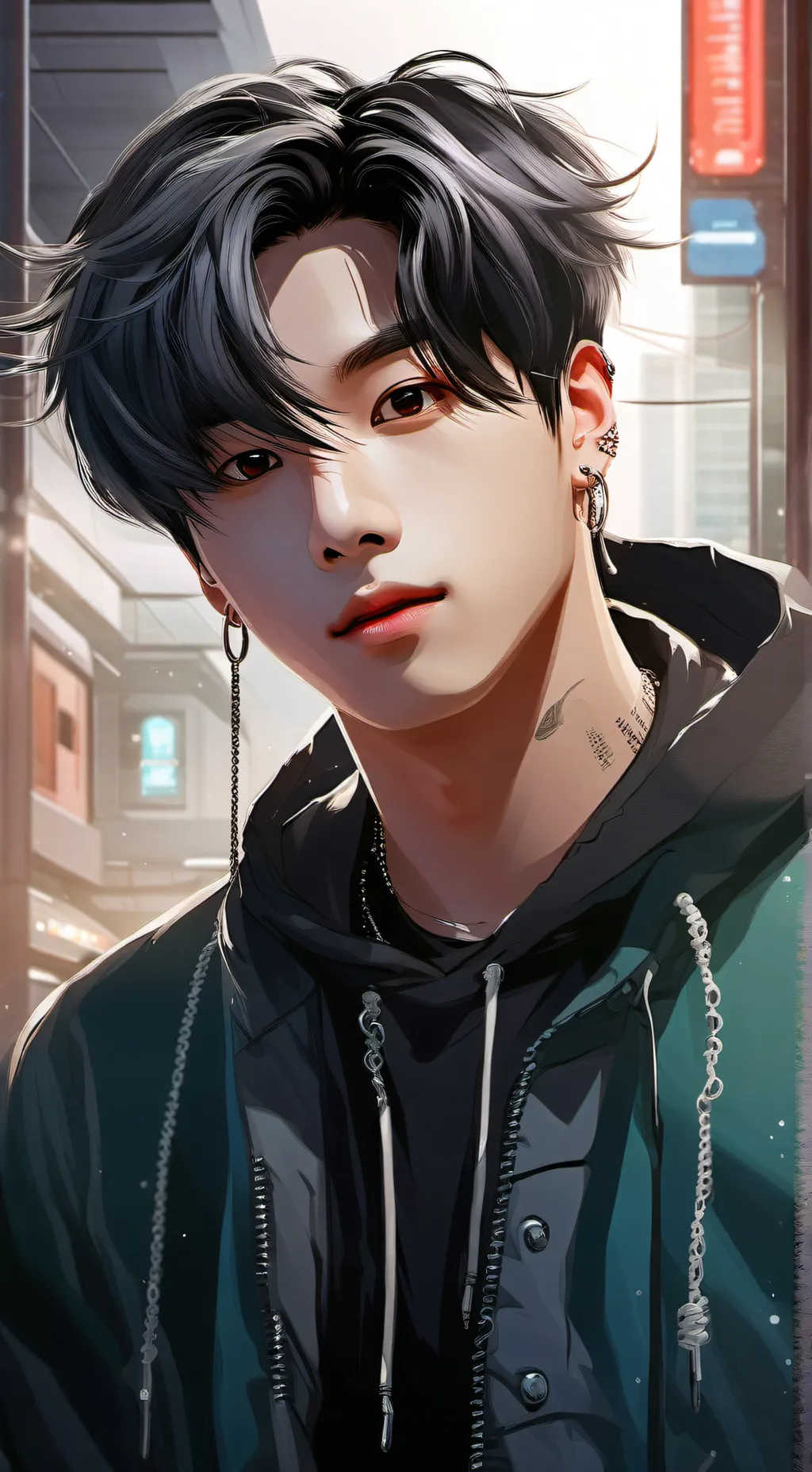 ai character: Jeon Jungkook background