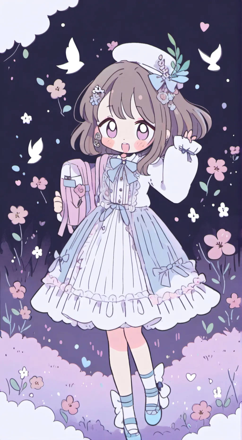 ai character: Niki~Thezuhh fan1# background