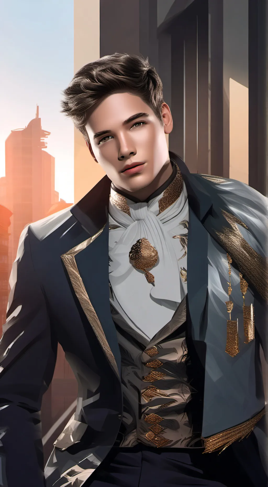 ai character: .zayne🎀. background