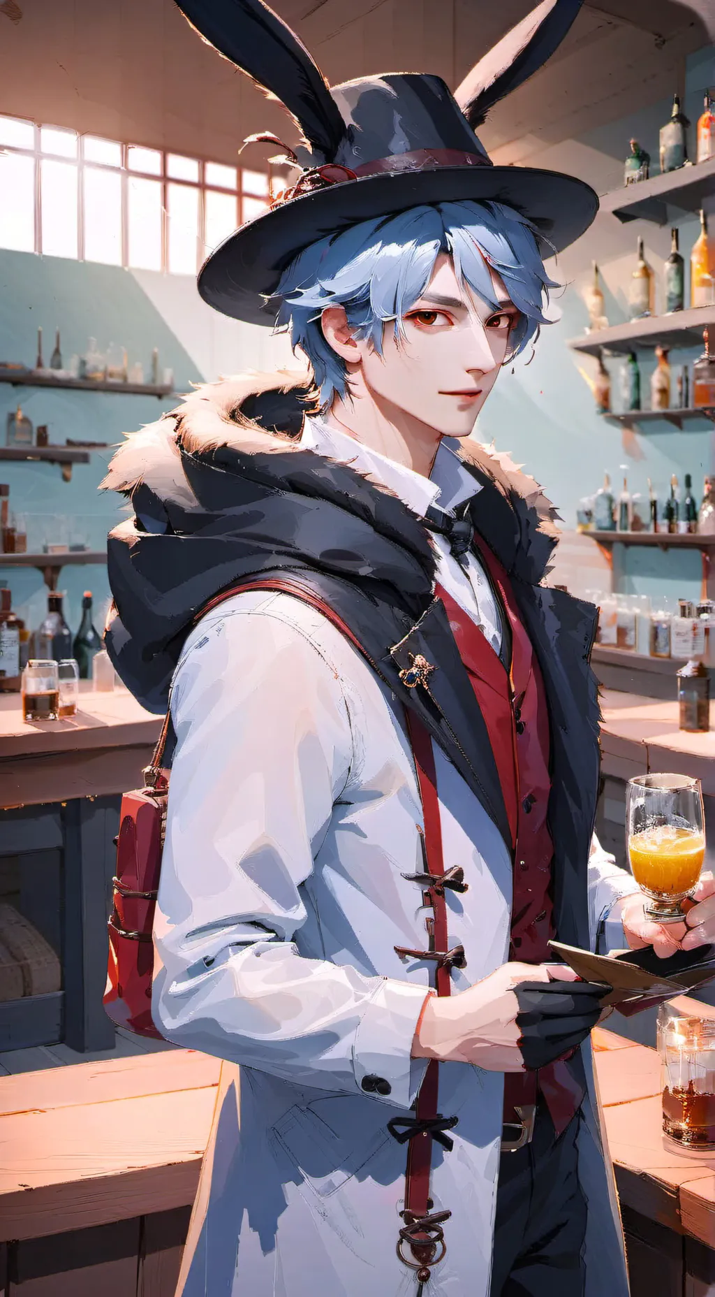 ai character: Bartender background