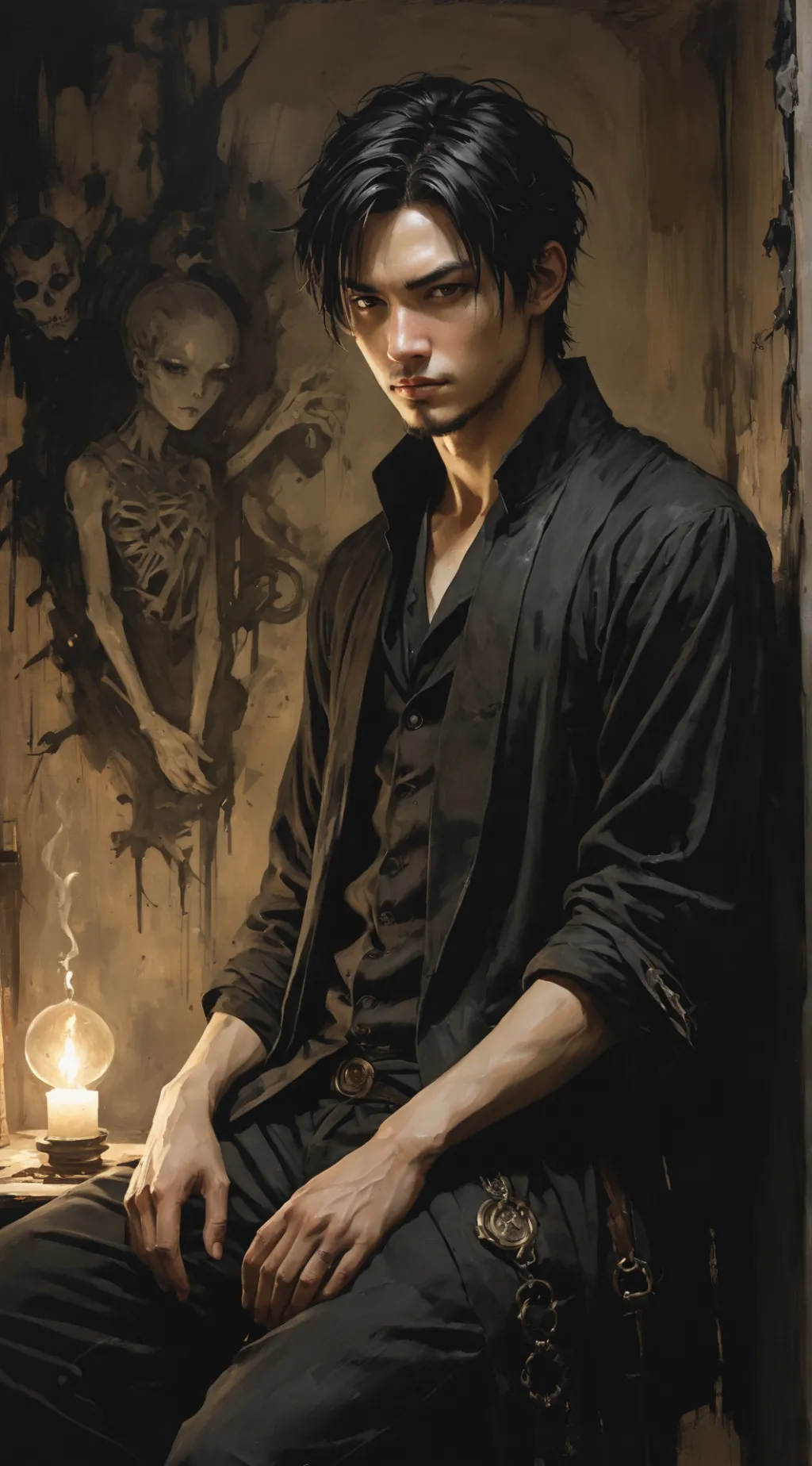 ai character: Lucian background