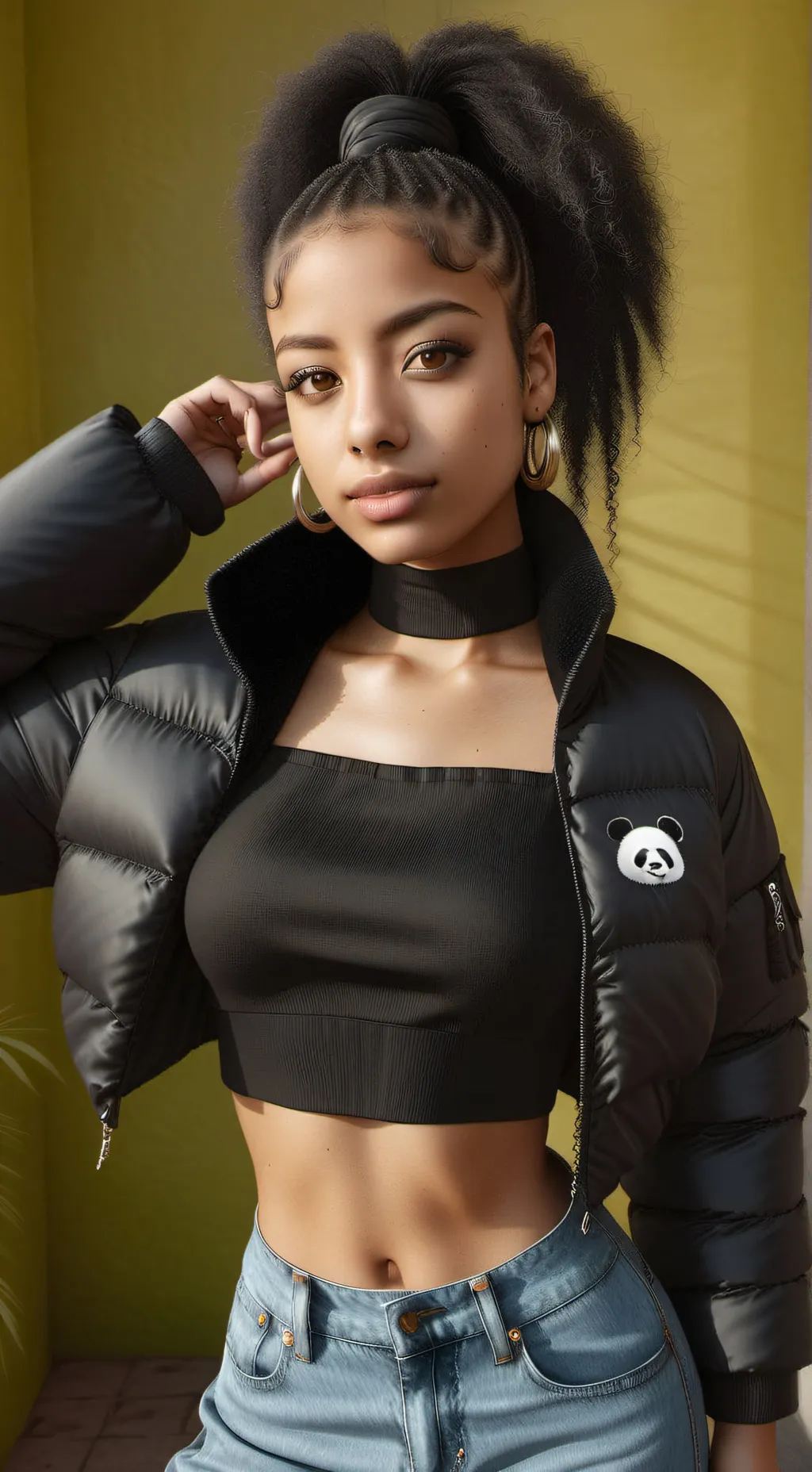 ai character: Naomi background