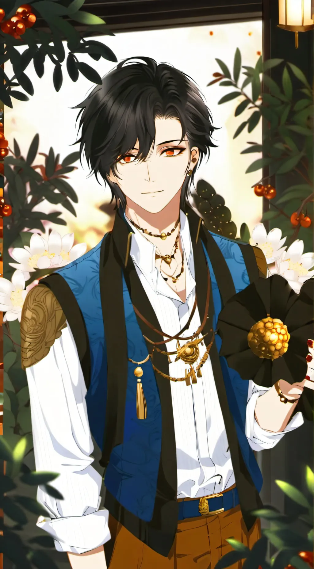 ai character: Leo's girlfriend  background