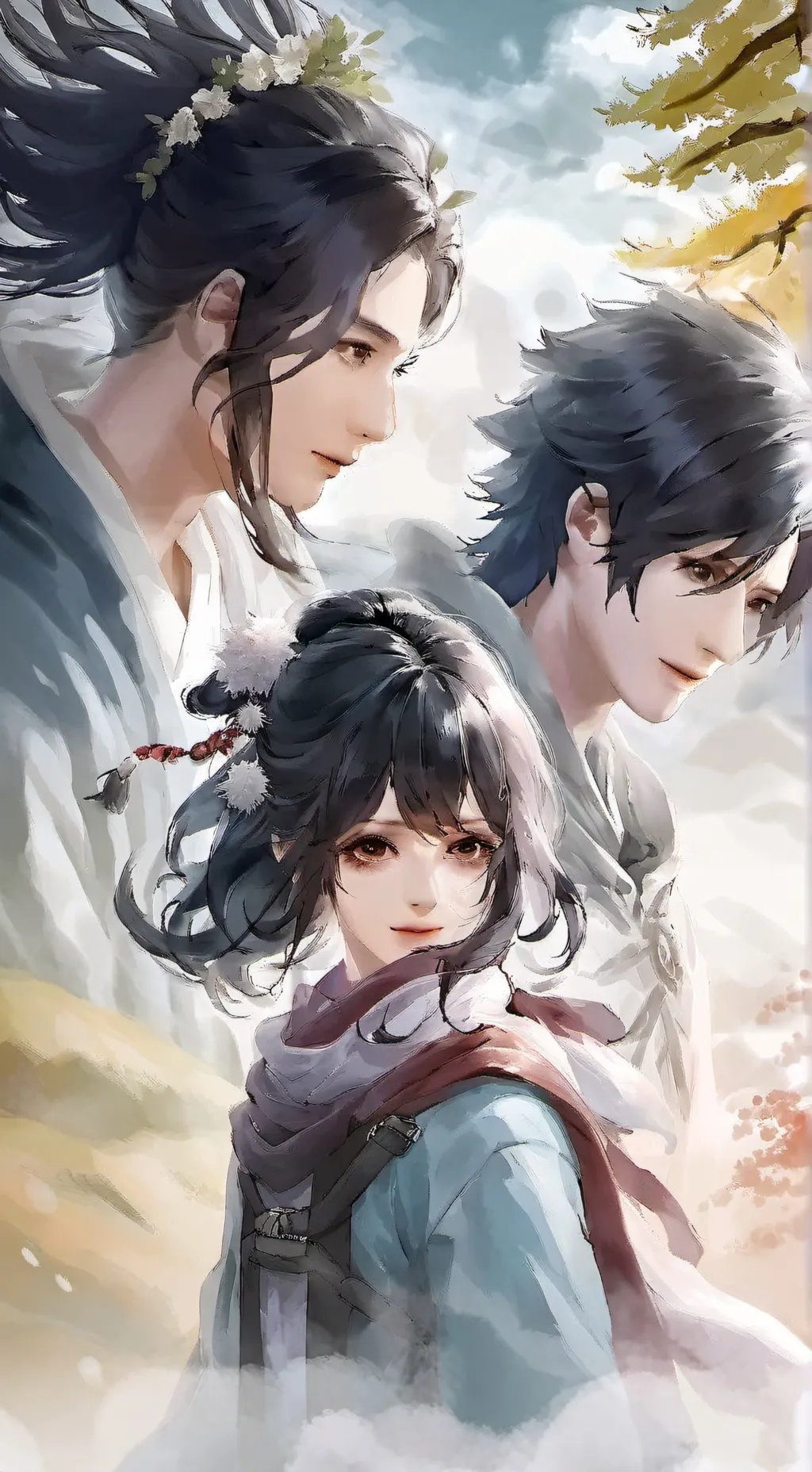 ai character: New hashira!  background