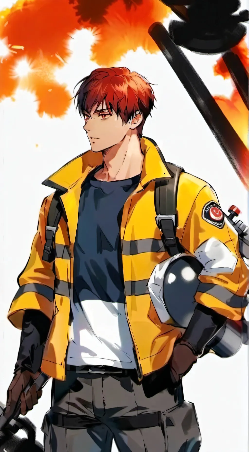 ai character: Xavier  background