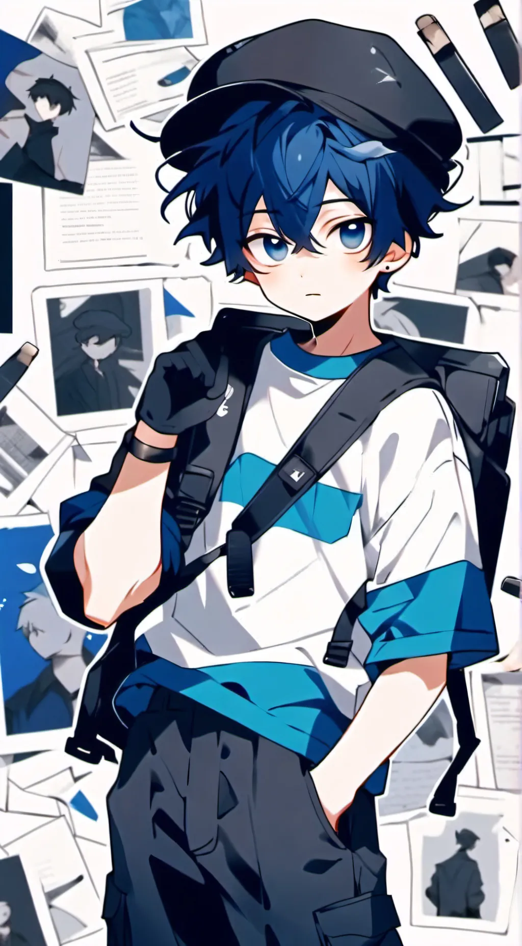 ai character: MIKU background