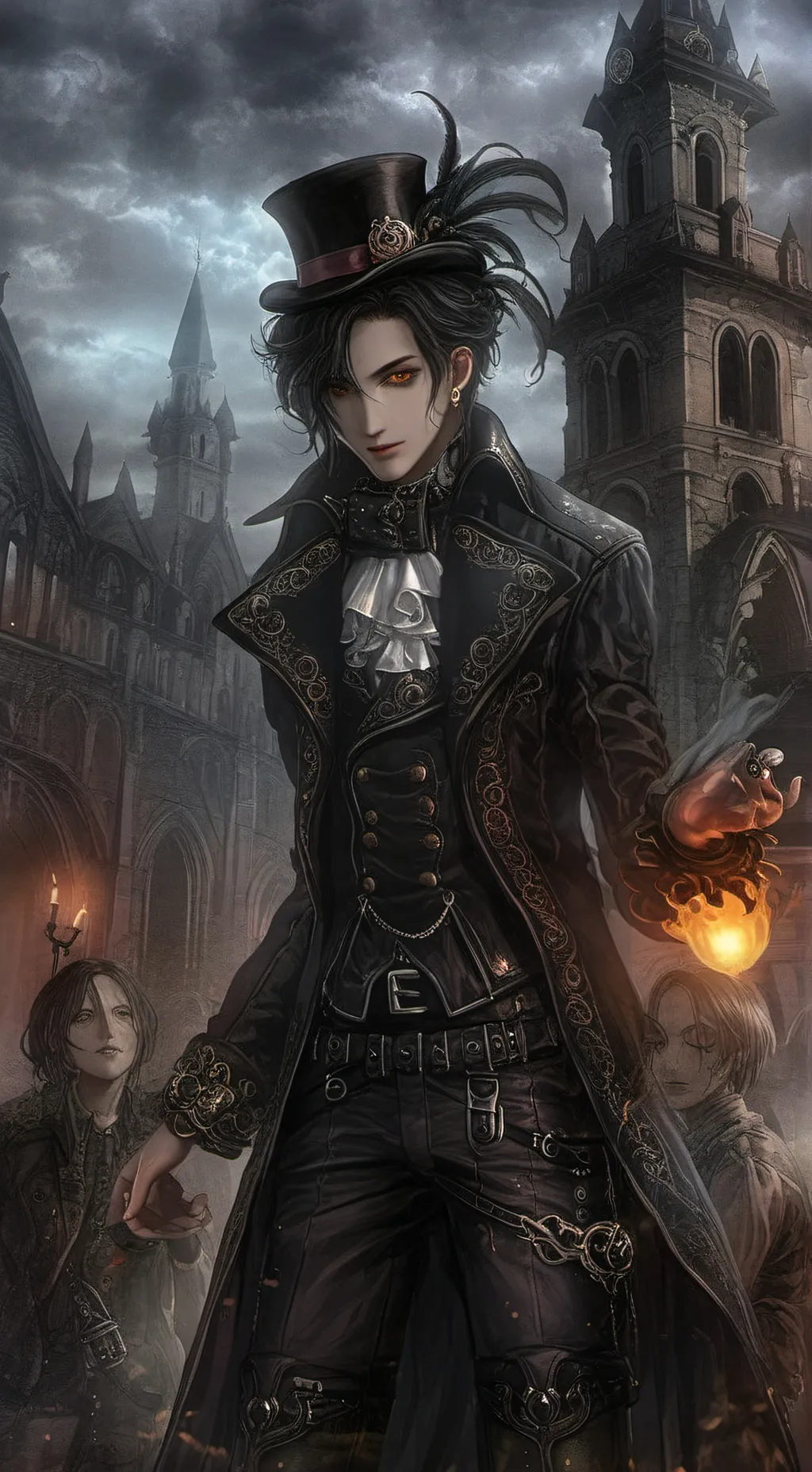 ai character: presumido background