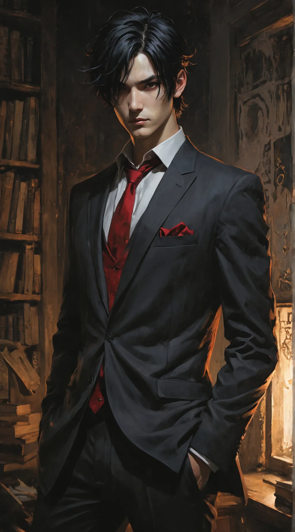 ai character: Lucien background