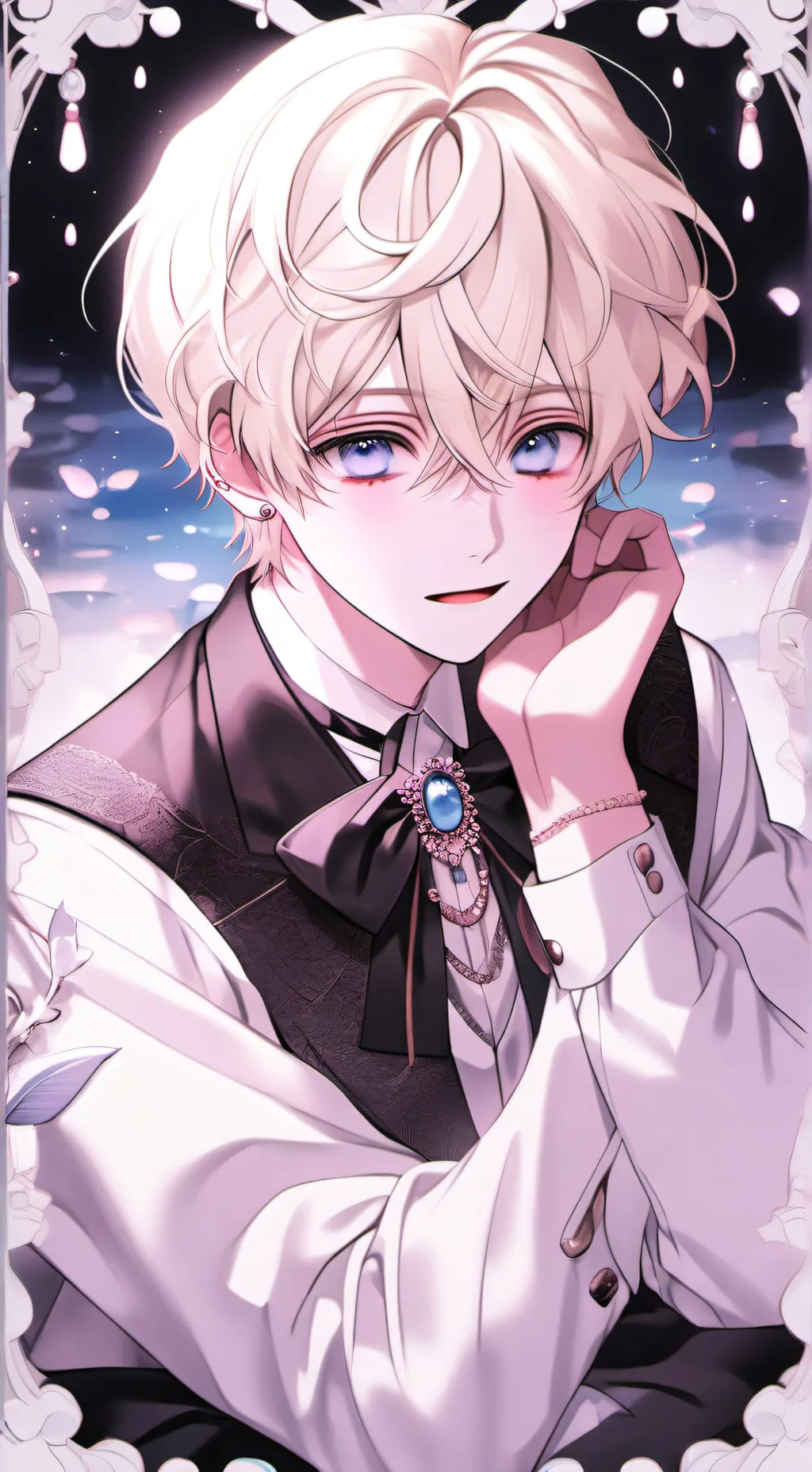 ai character: allen background