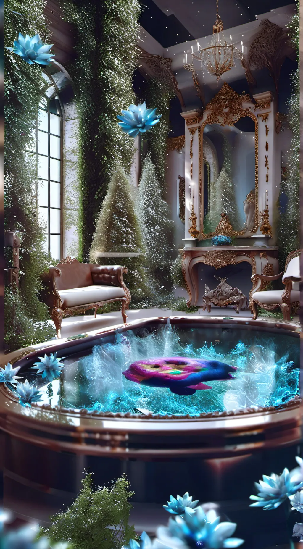 ai character: Forsaken x skibidi background