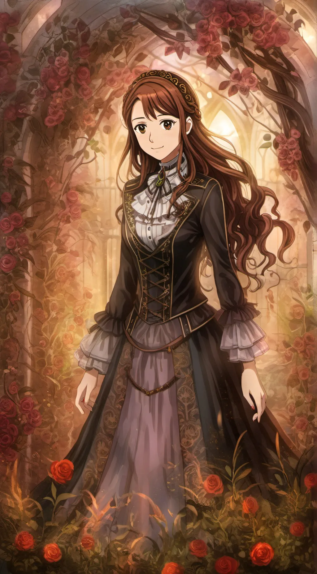 ai character: Demon slayer background