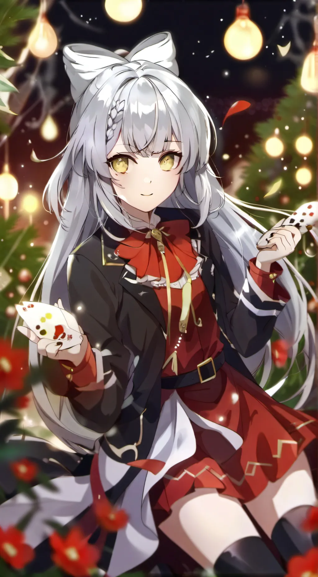 ai character: -{silver}- GL background